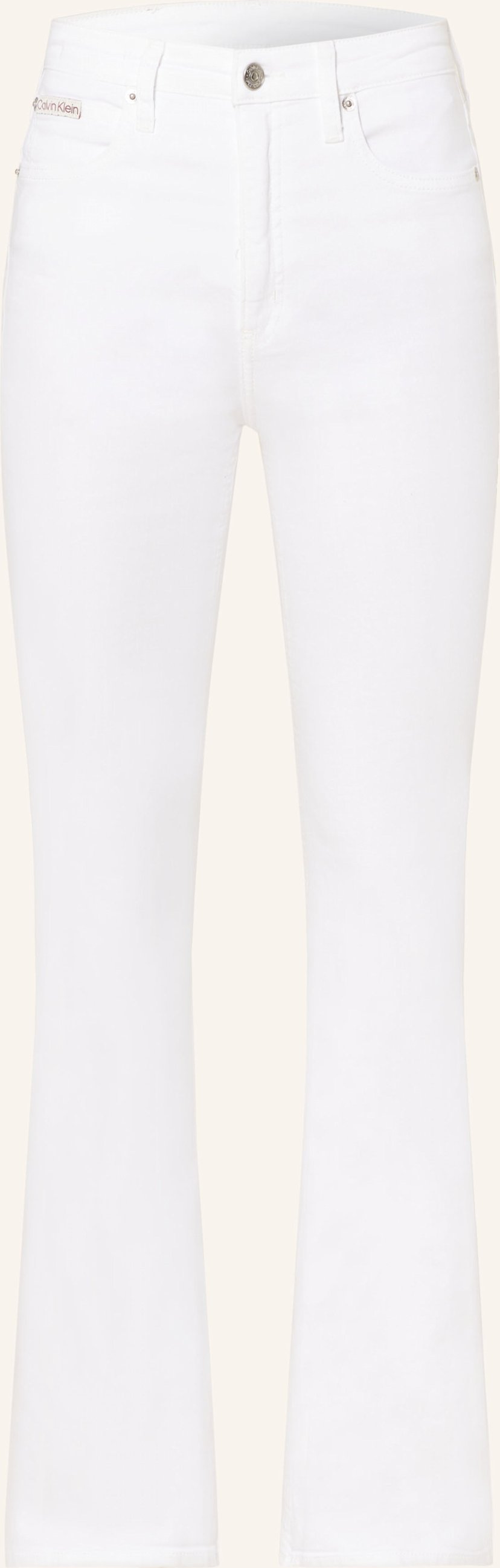 Calvin Klein Jeans Bootcut Jeans weiss