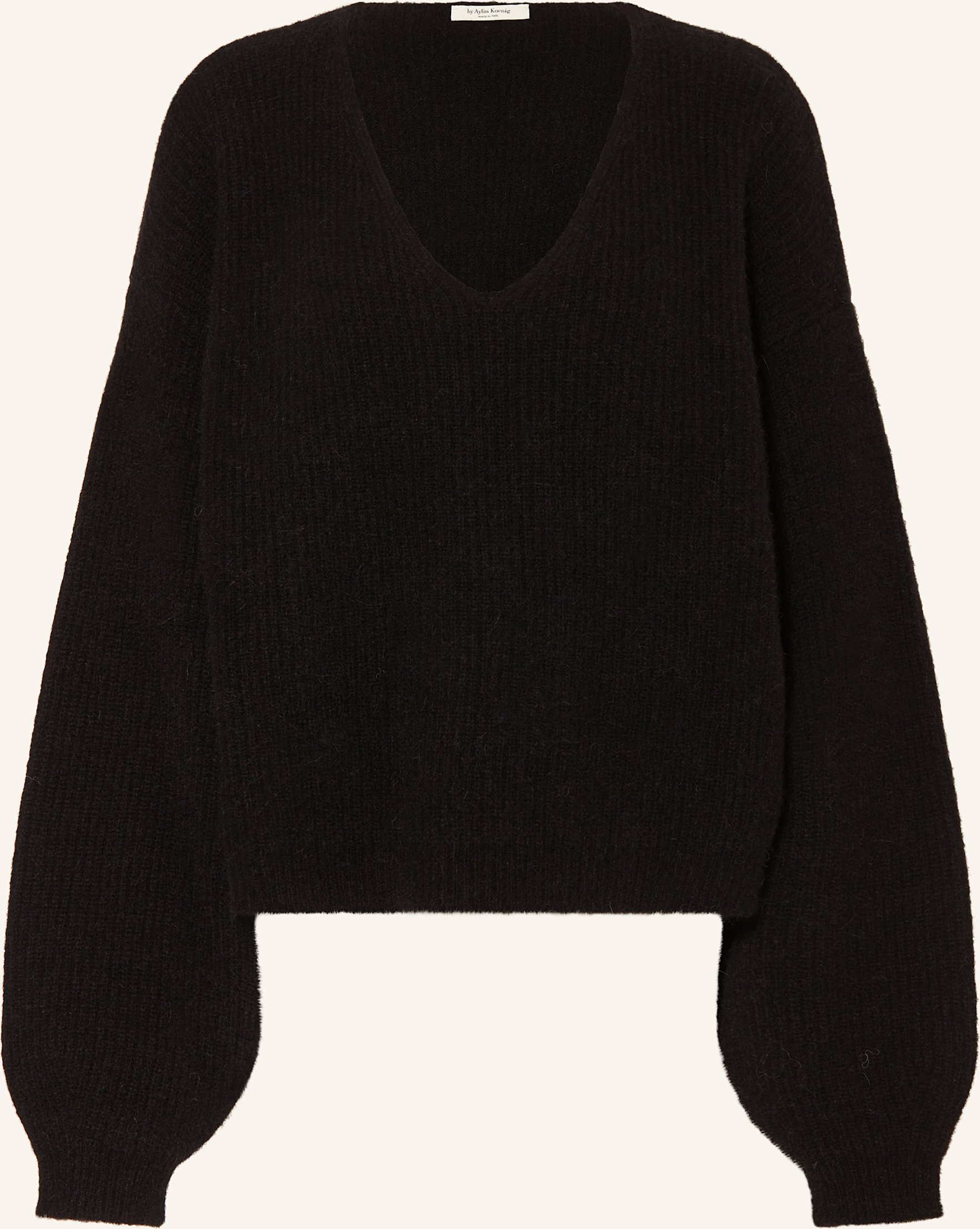 By Aylin Koenig Pullover Paris 2.0 Mit Alpaka schwarz