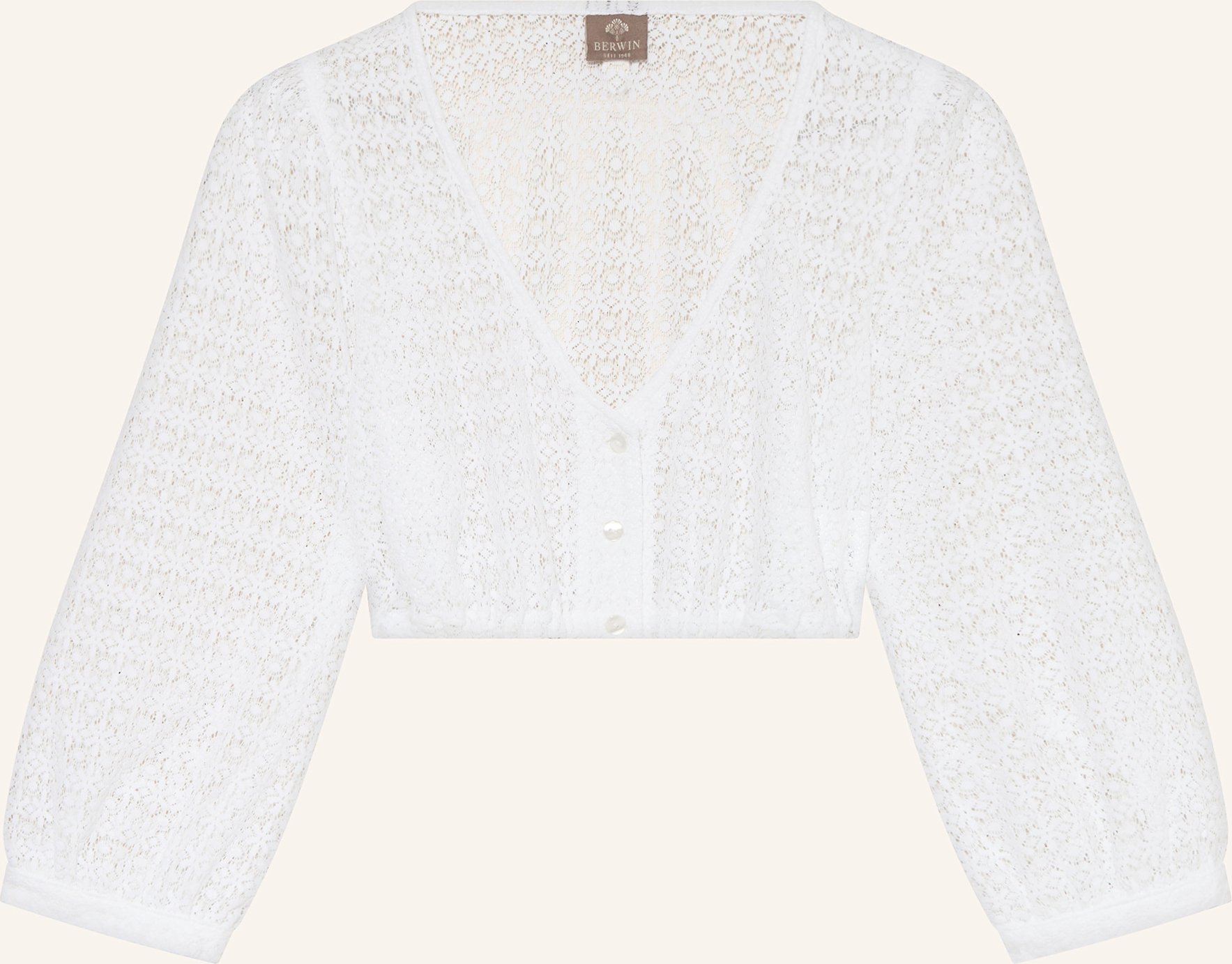 Thumbnail - Berwin & Wolff Dirndlbluse Mit 3/4-Arm weiss