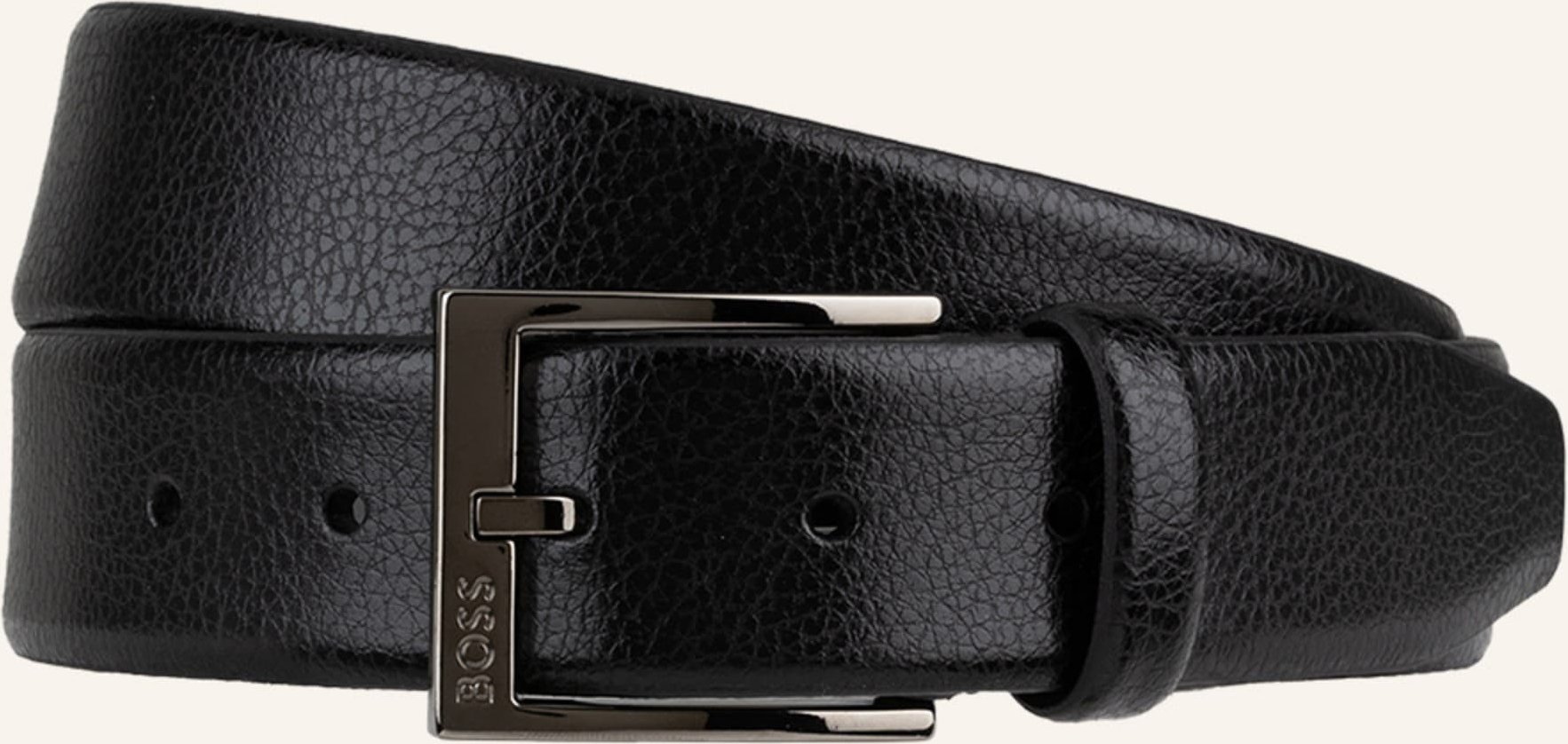 Boss Ledergürtel Elloy schwarz