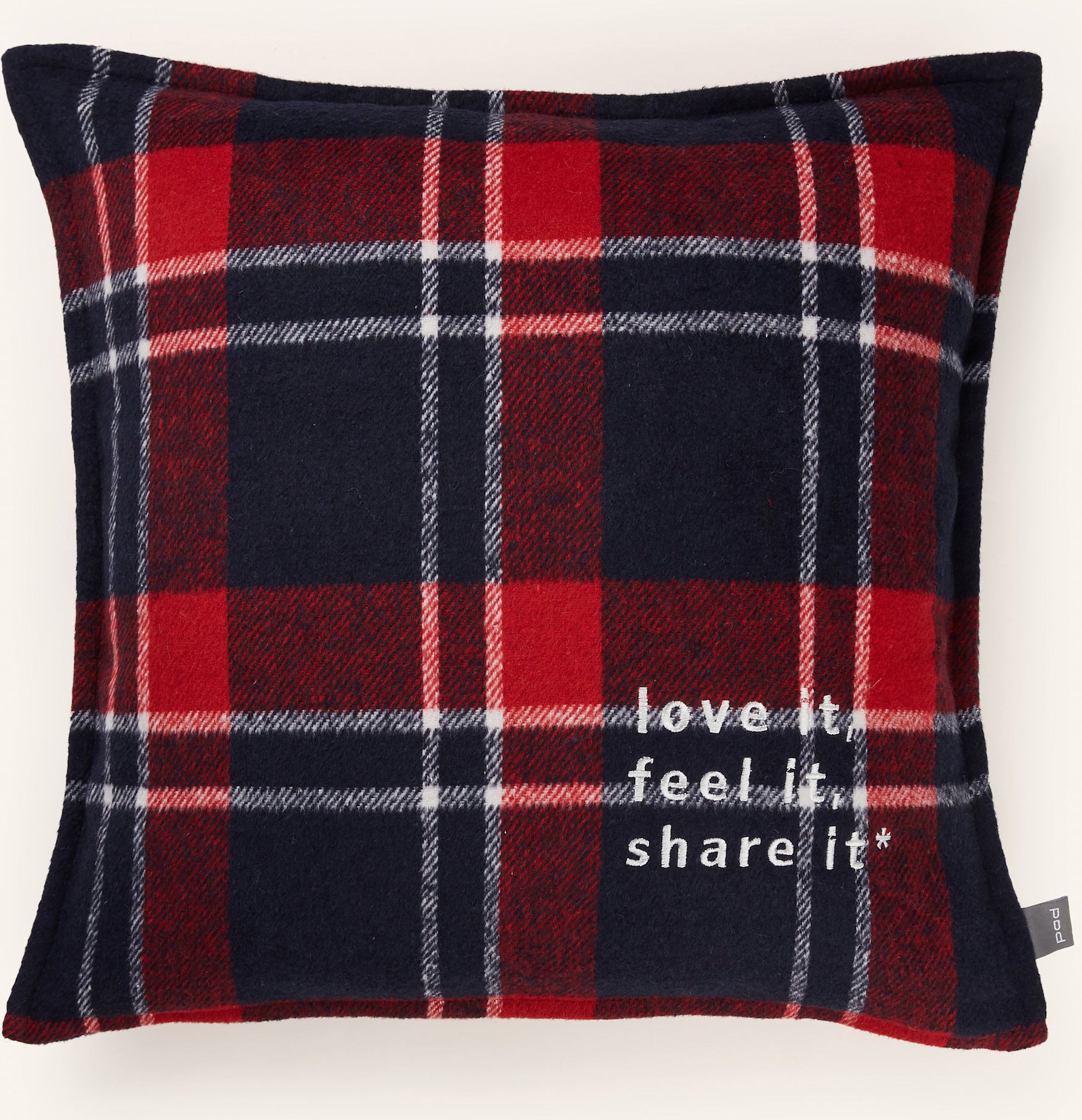 Pad Dekokissenhülle rot