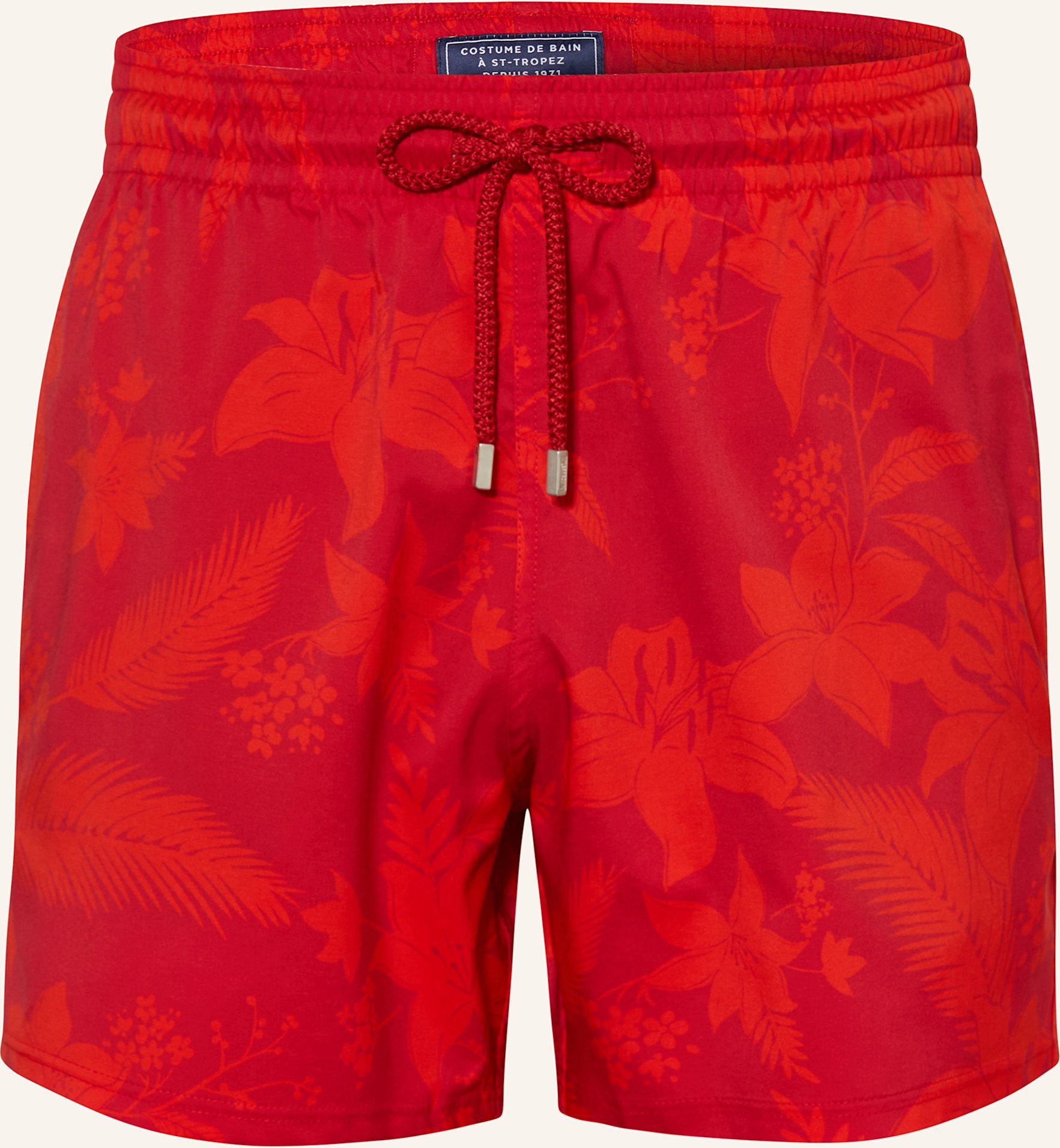 Vilebrequin Badeshorts Moorise rot