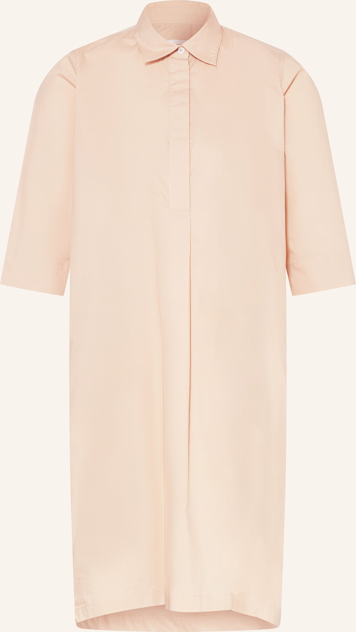 Rossana Diva Hemdblusenkleid Mit 3/4-Arm beige