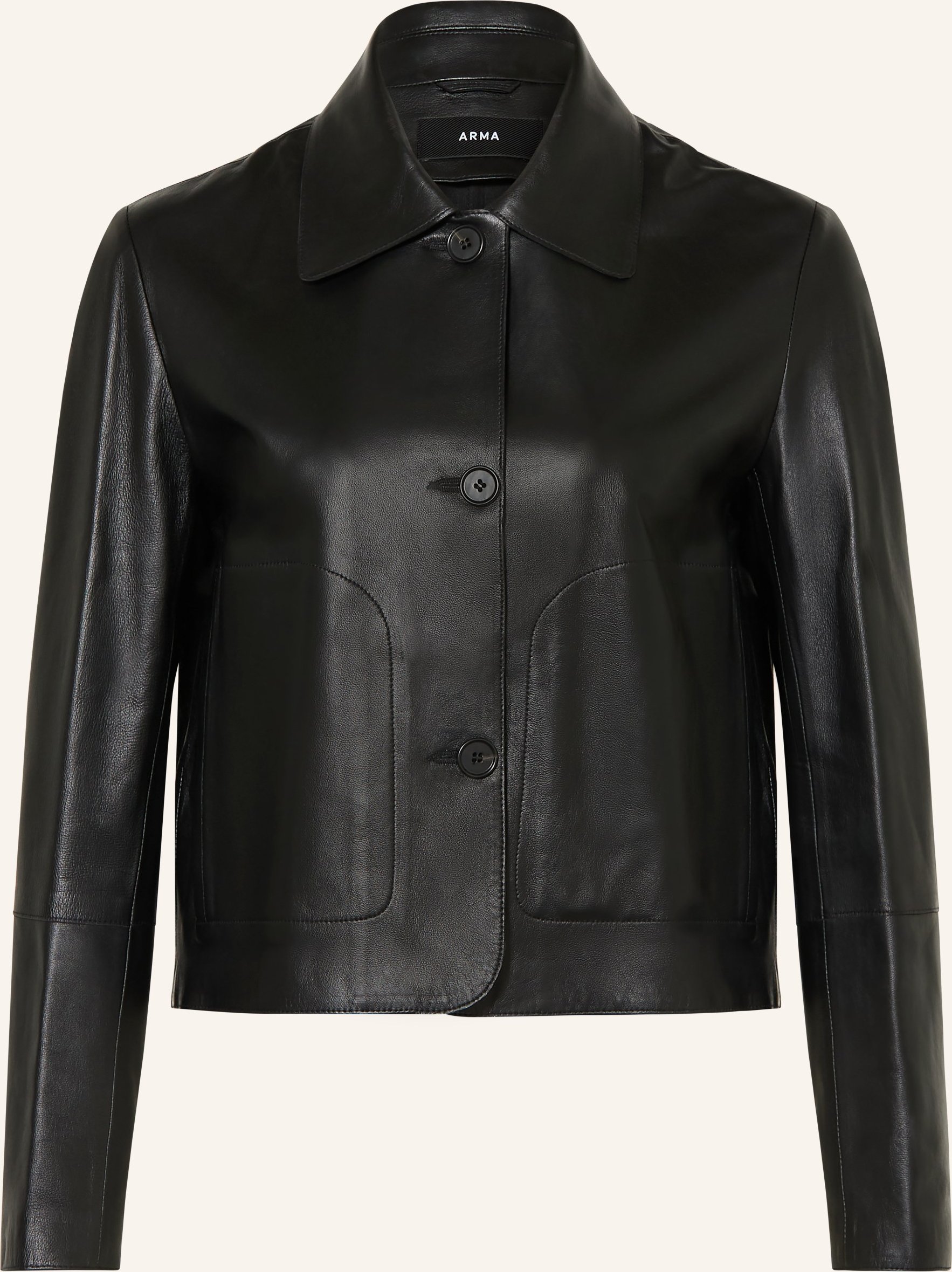 Arma Lederjacke schwarz