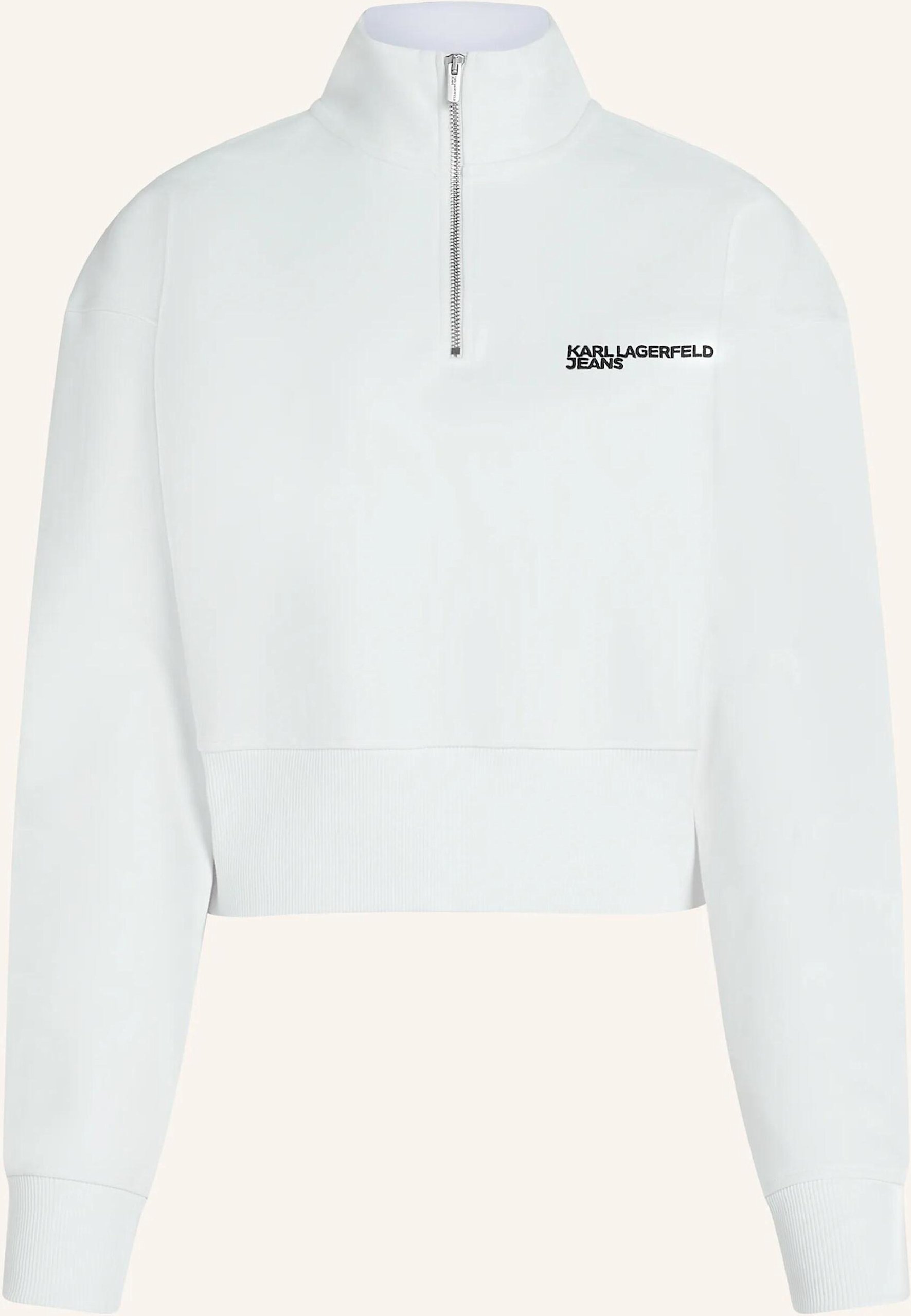 Karl Lagerfeld Jeans Sweatshirt weiss