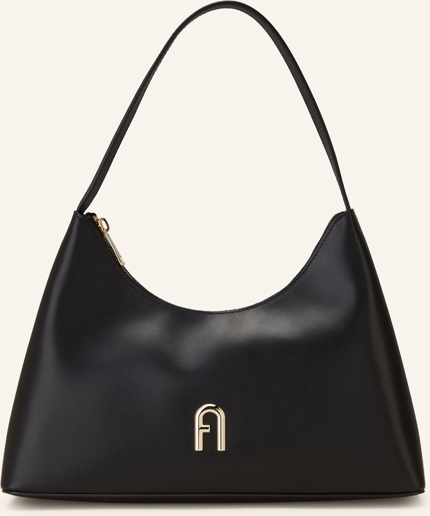 Furla Schultertasche Diamante Small schwarz