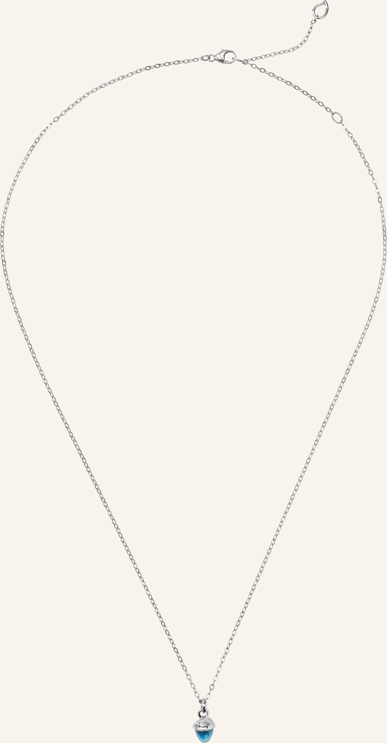 Tamara Comolli Halskette Necklace 'Mymikado' With Swiss Topaz Aus 18 Karat Weißgold Und Swiss Topas silber