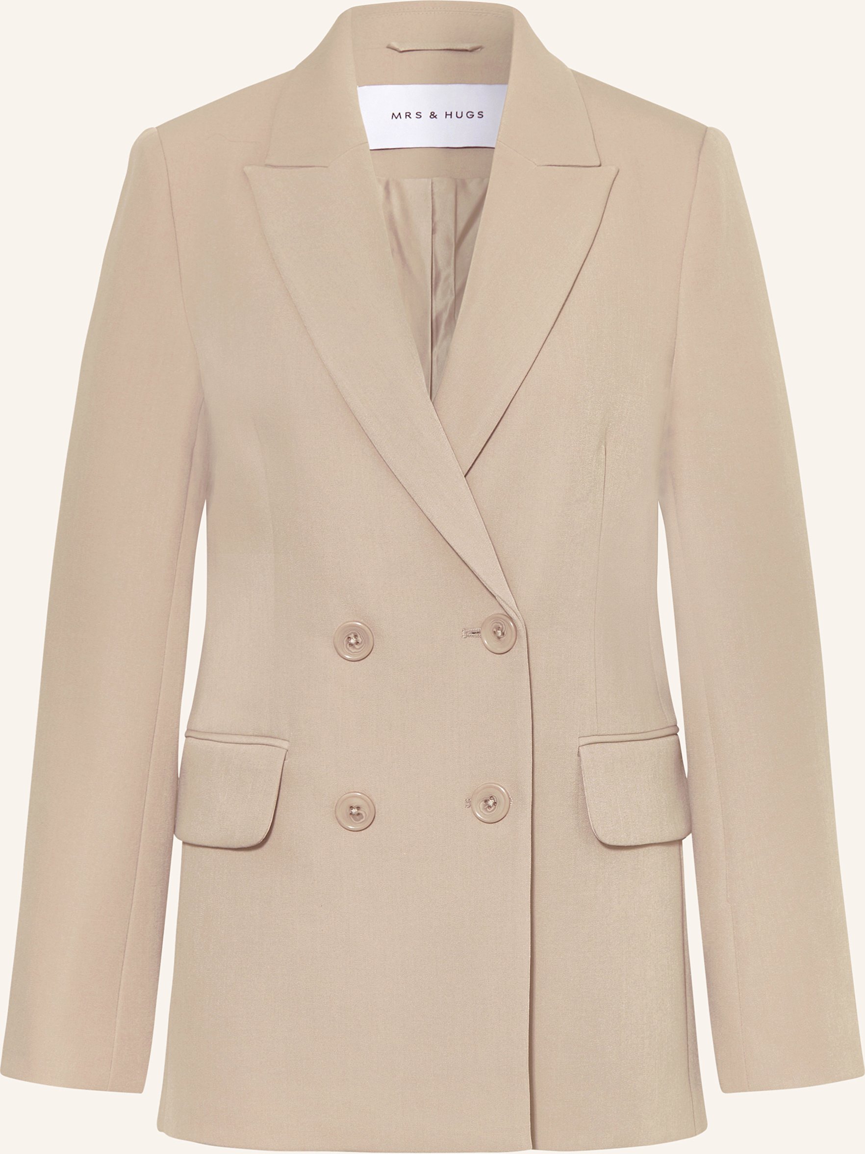 Mrs & Hugs Blazer beige