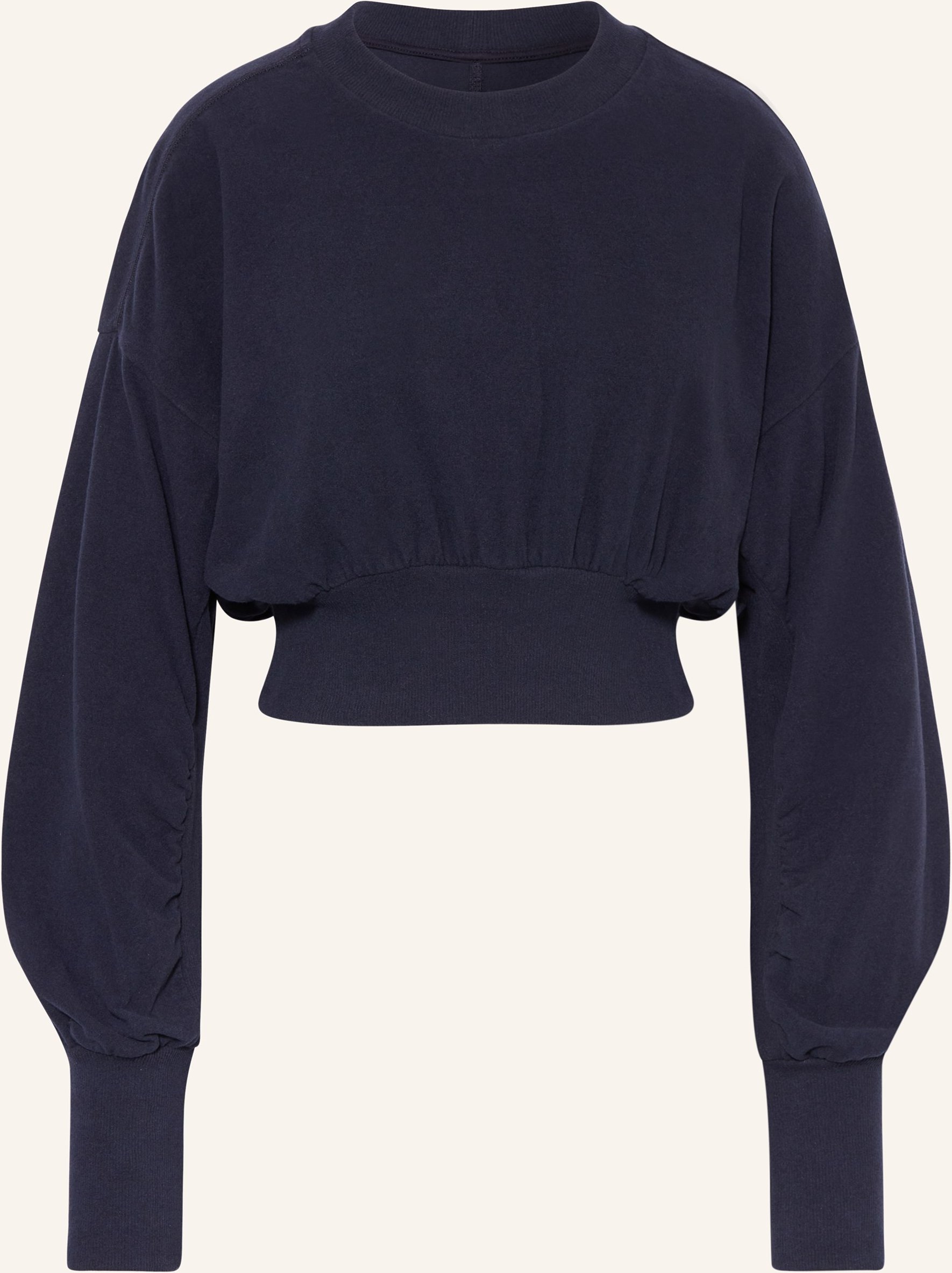 Sweaty Betty Cropped-Sweatshirt Delight blau