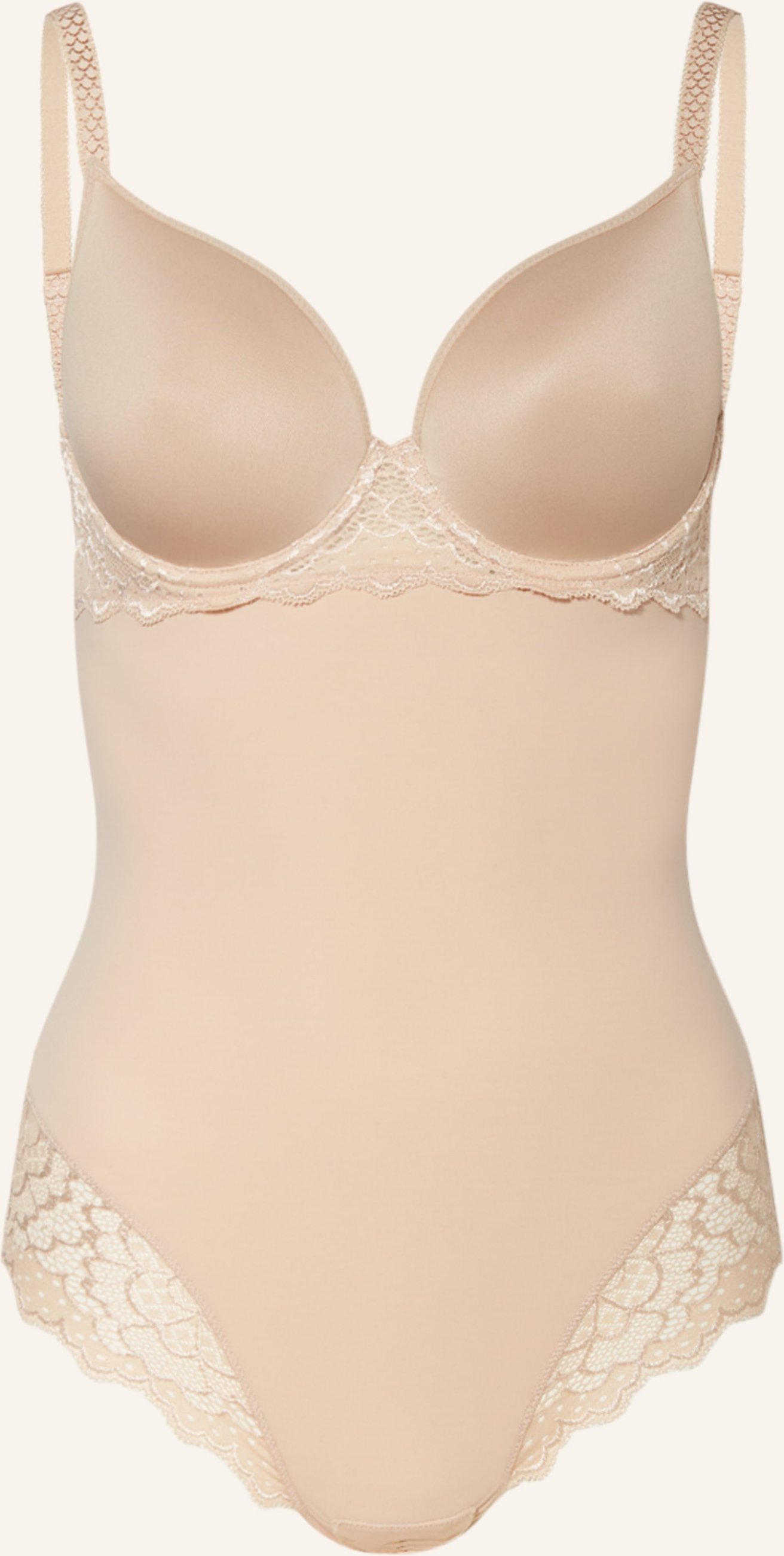 Simone Pérèle Bügel-Body Caresse beige