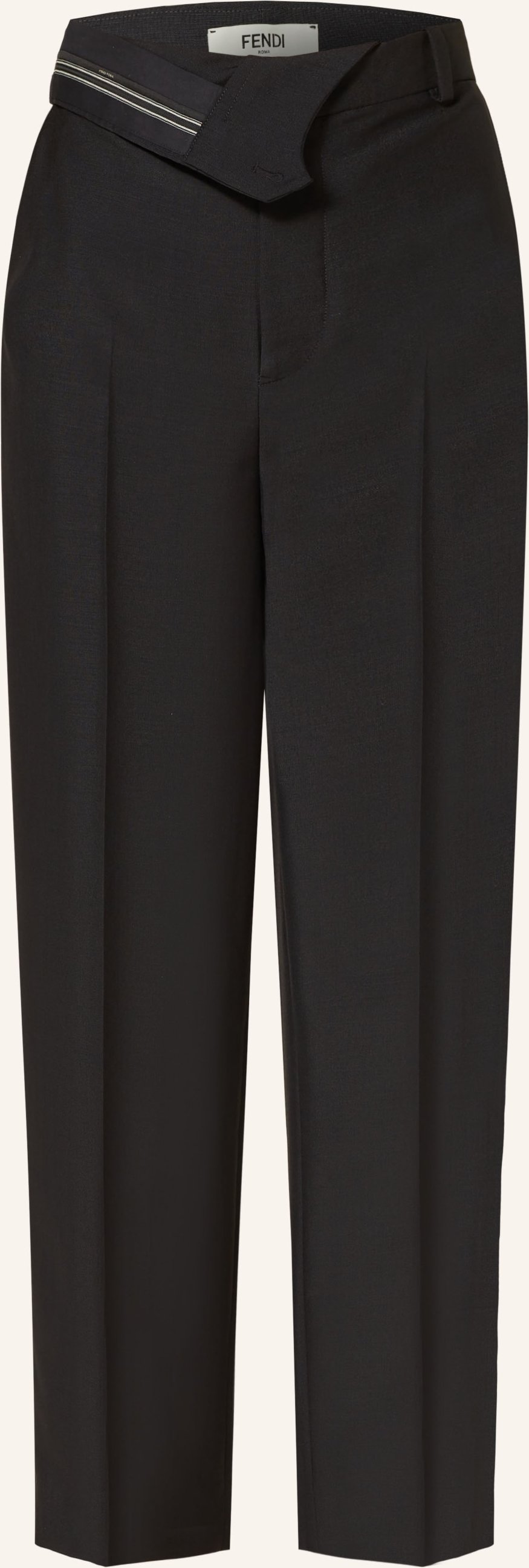 Fendi Hose Mit Mohair schwarz