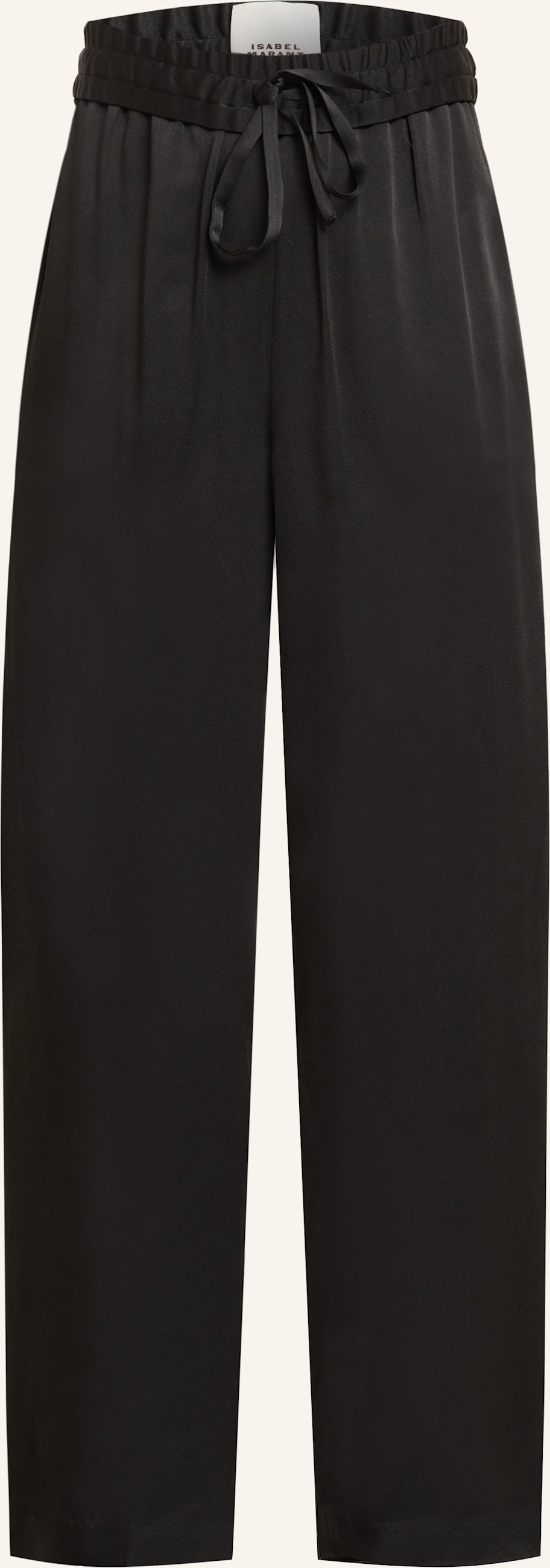 Isabel Marant Satinhose Kendry schwarz