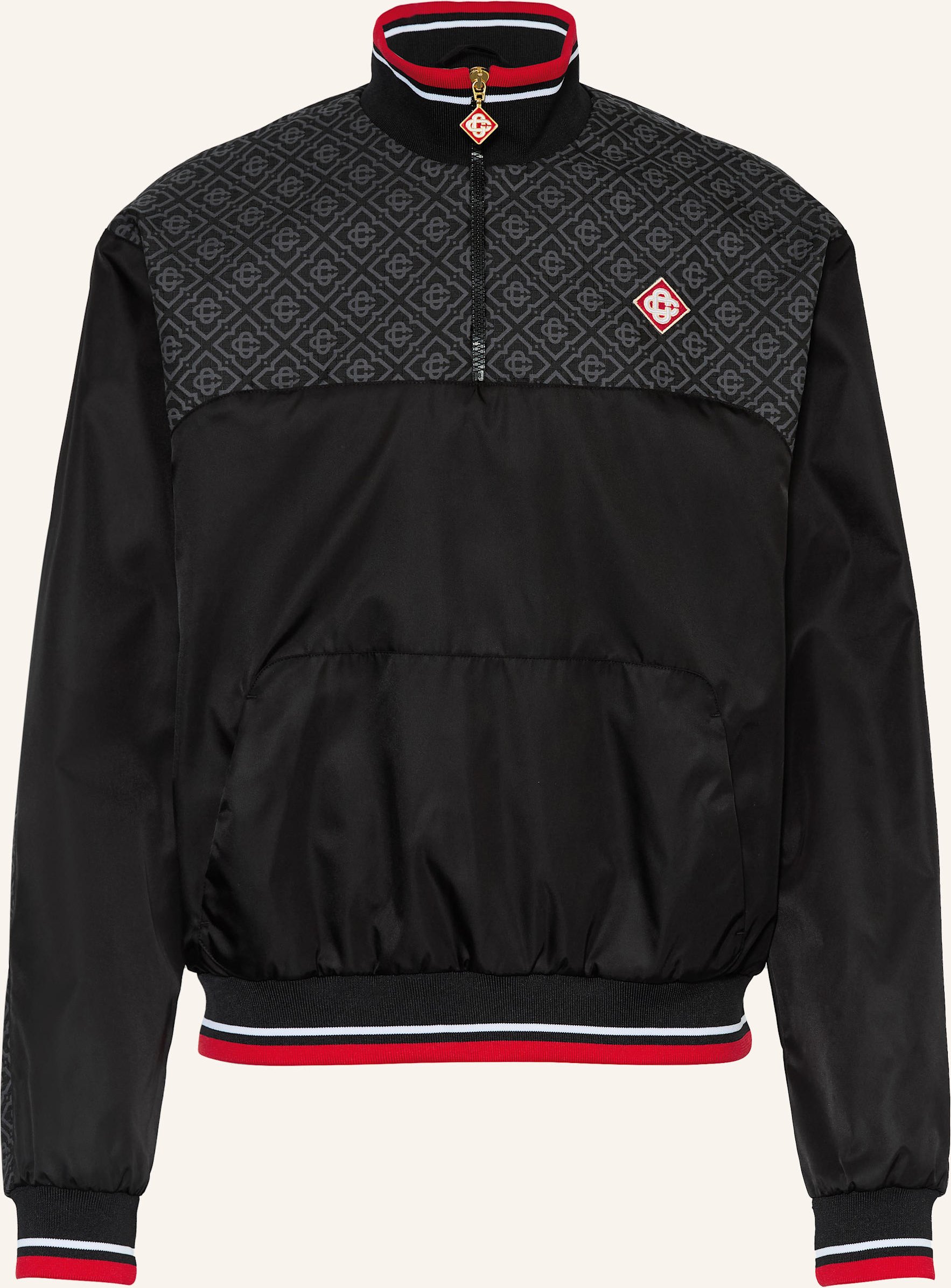 Casablanca Jacke Im Materialmix schwarz