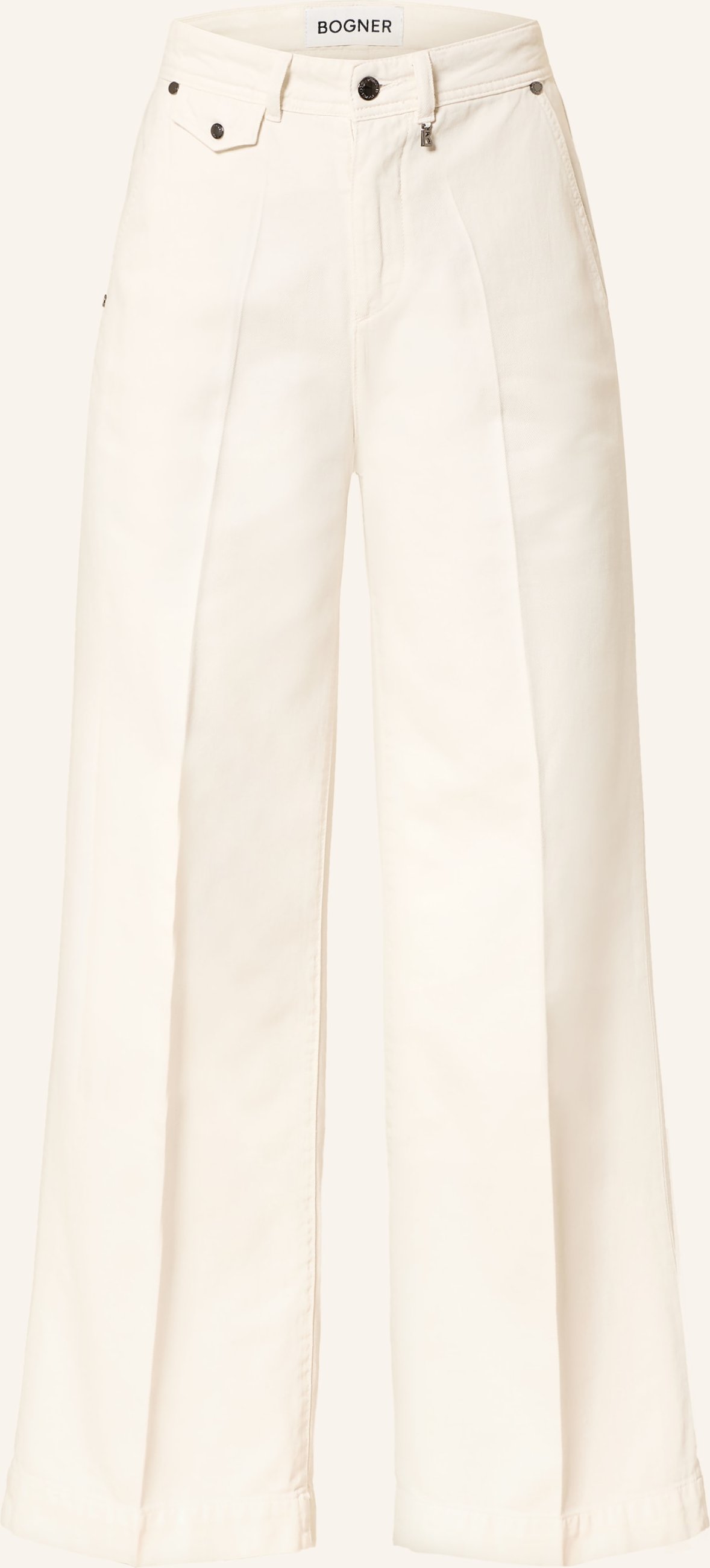 Bogner Wide Leg Jeans Rica weiss