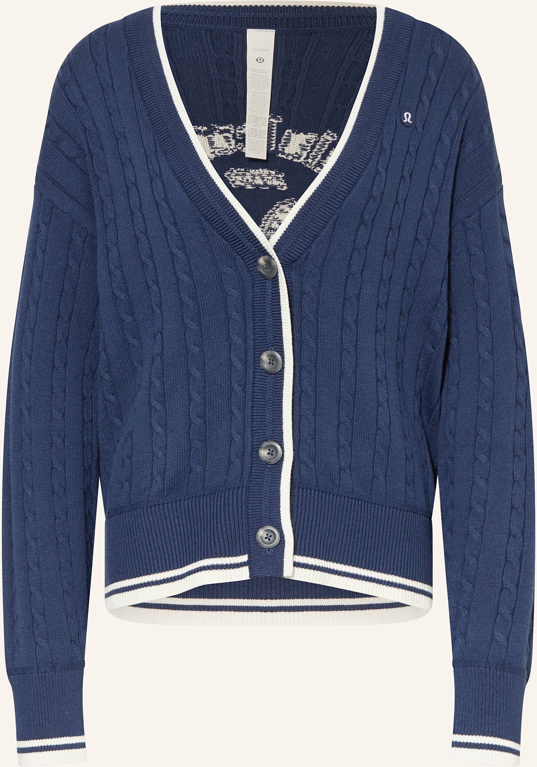 Thumbnail - Lululemon Strickjacke blau