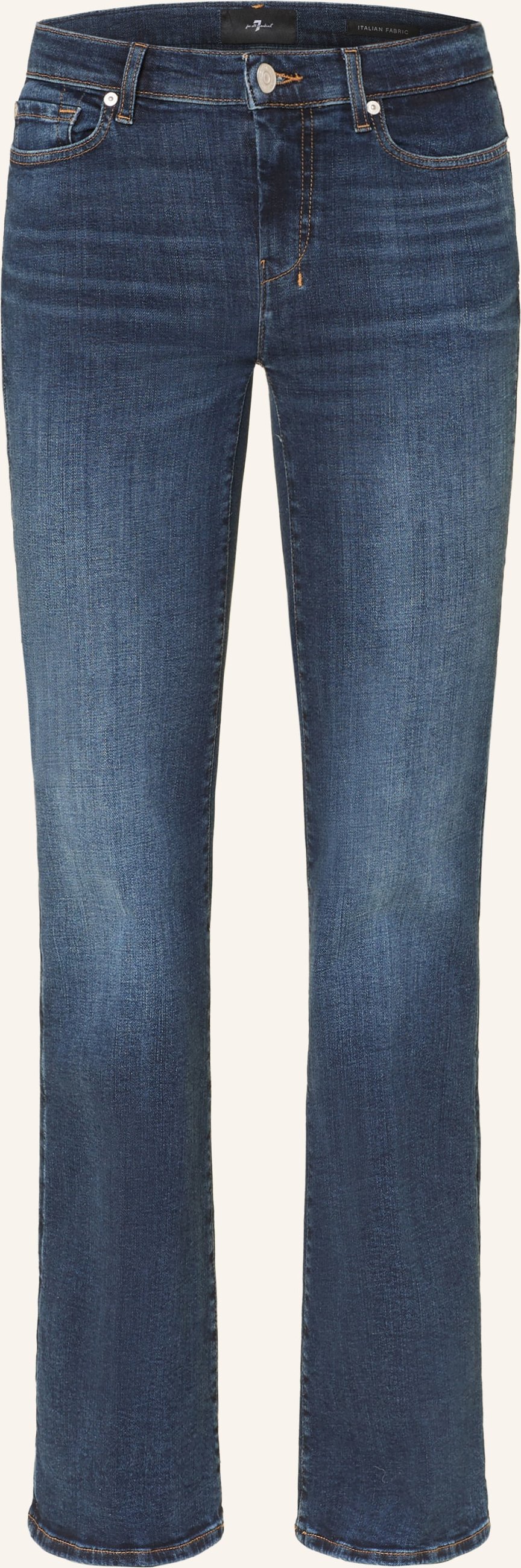 7 For All Mankind Flared Jeans Dojo Slim Illusion blau