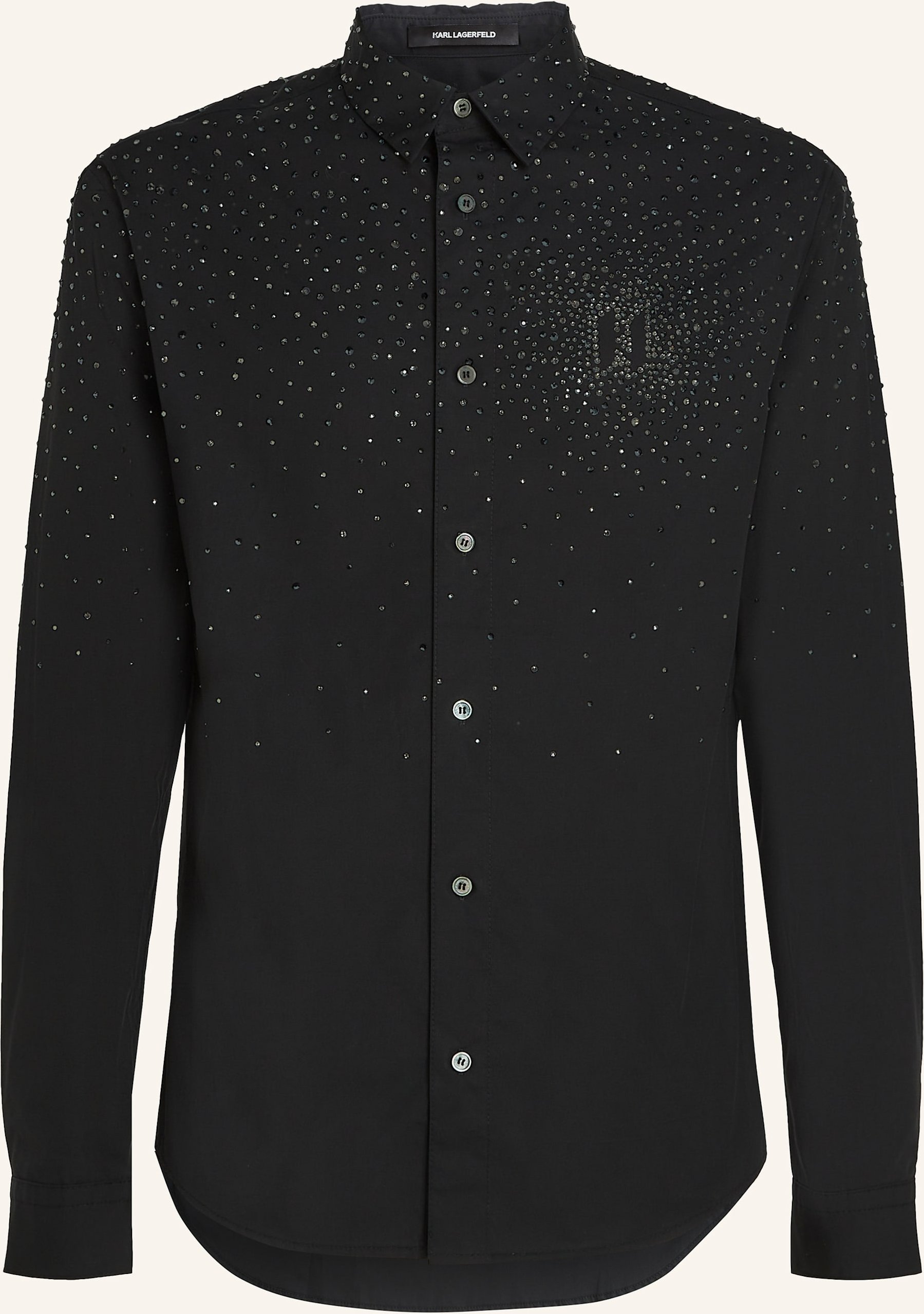 Karl Lagerfeld Hemd schwarz