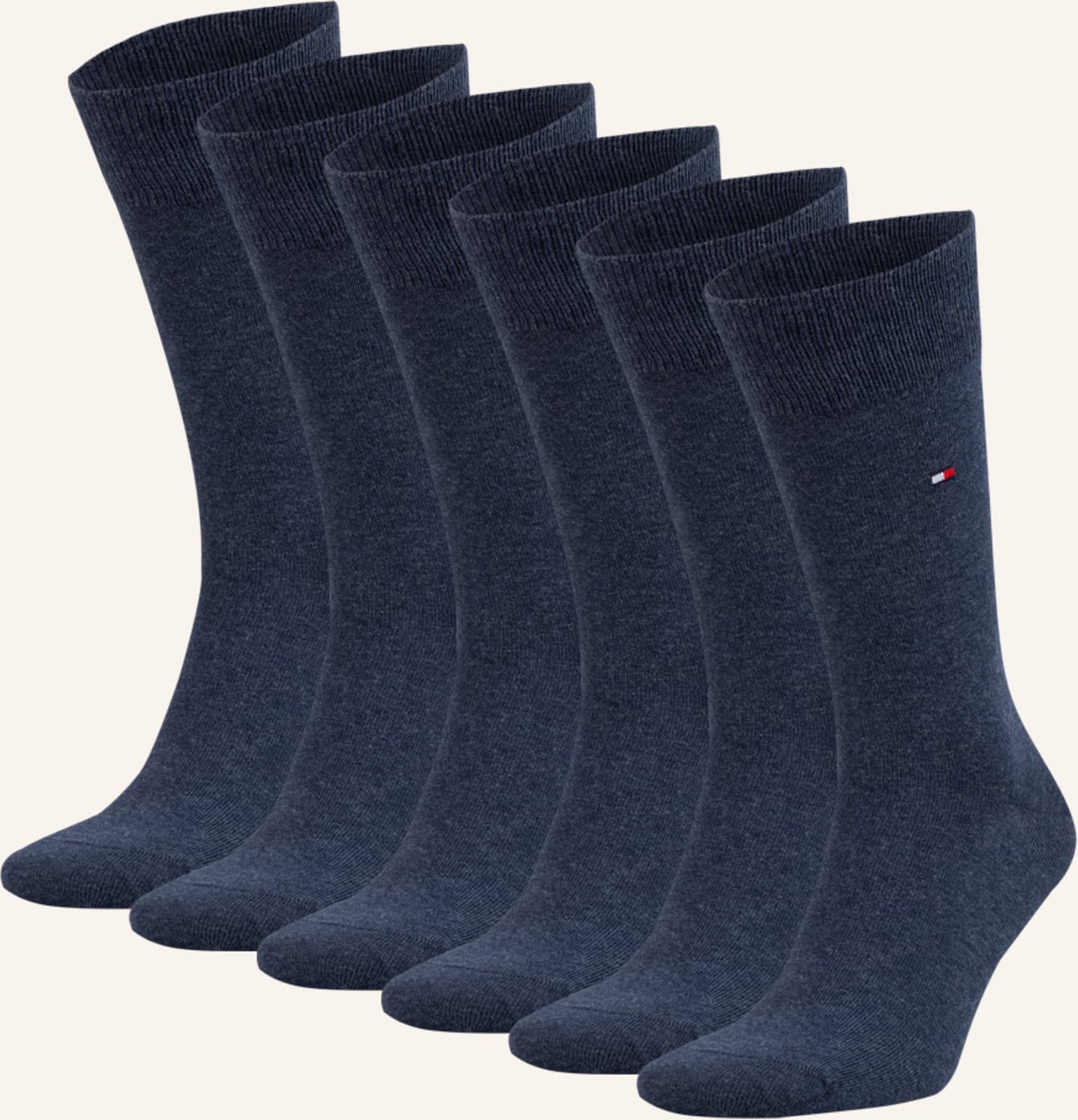 Thumbnail - Tommy Hilfiger 6er-Pack Strümpfe blau