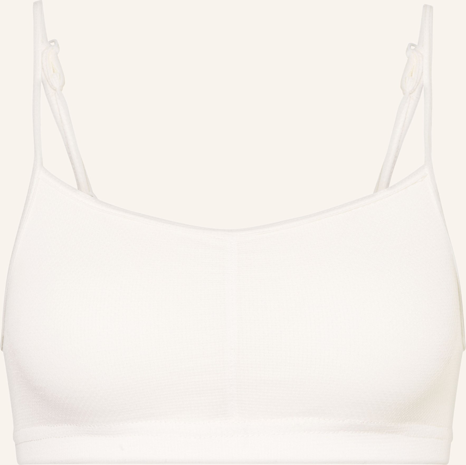 Super.Natural Sport-Bh Air Mit Merinowolle weiss