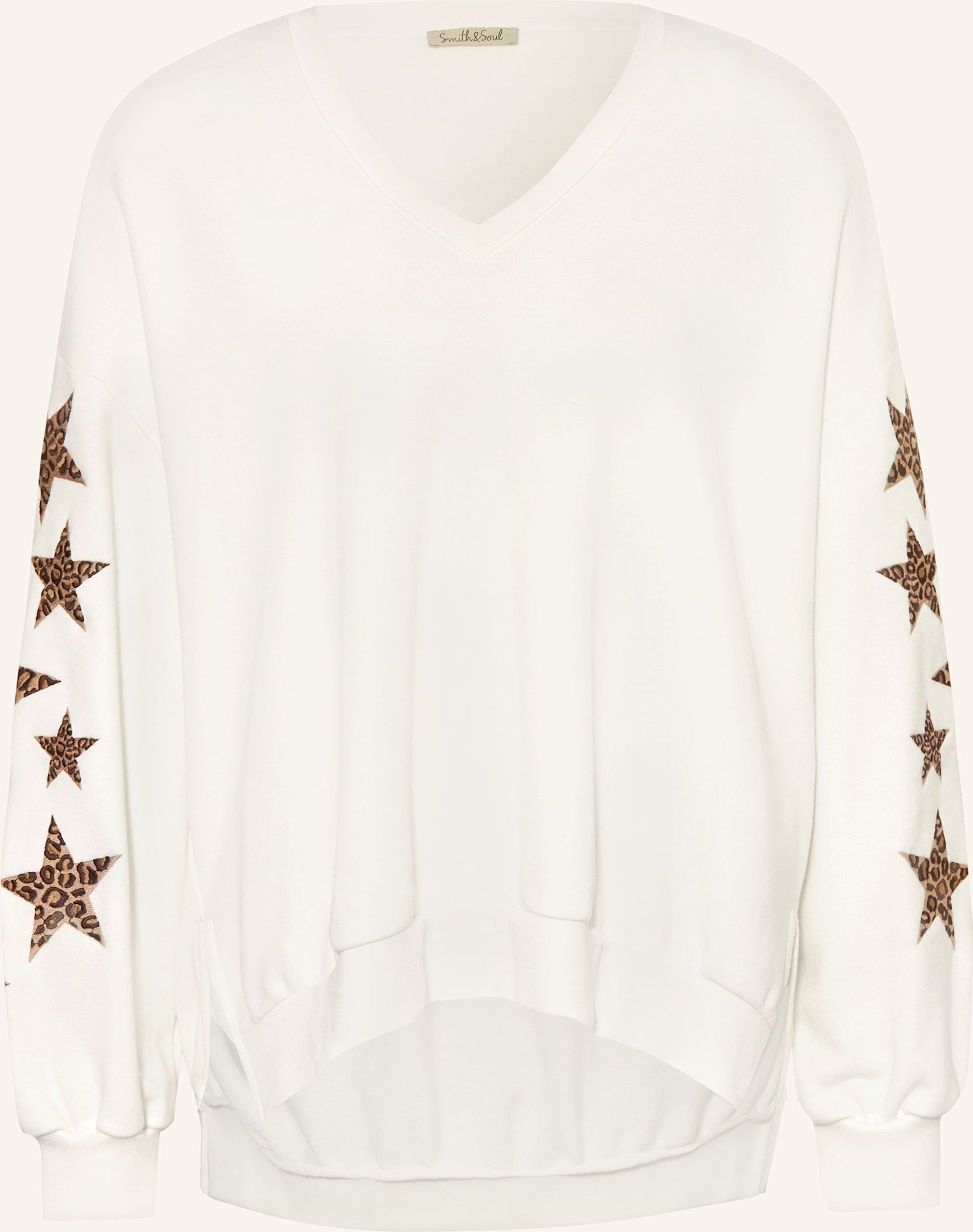 Smith & Soul Oversize-Sweatshirt weiss