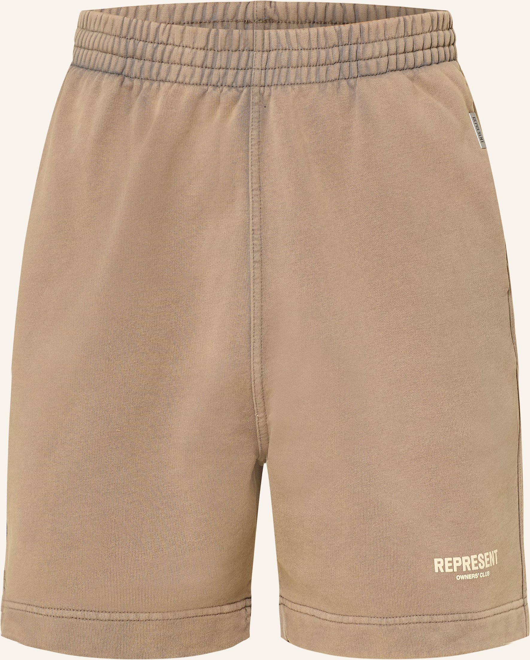 Represent Sweatshorts beige
