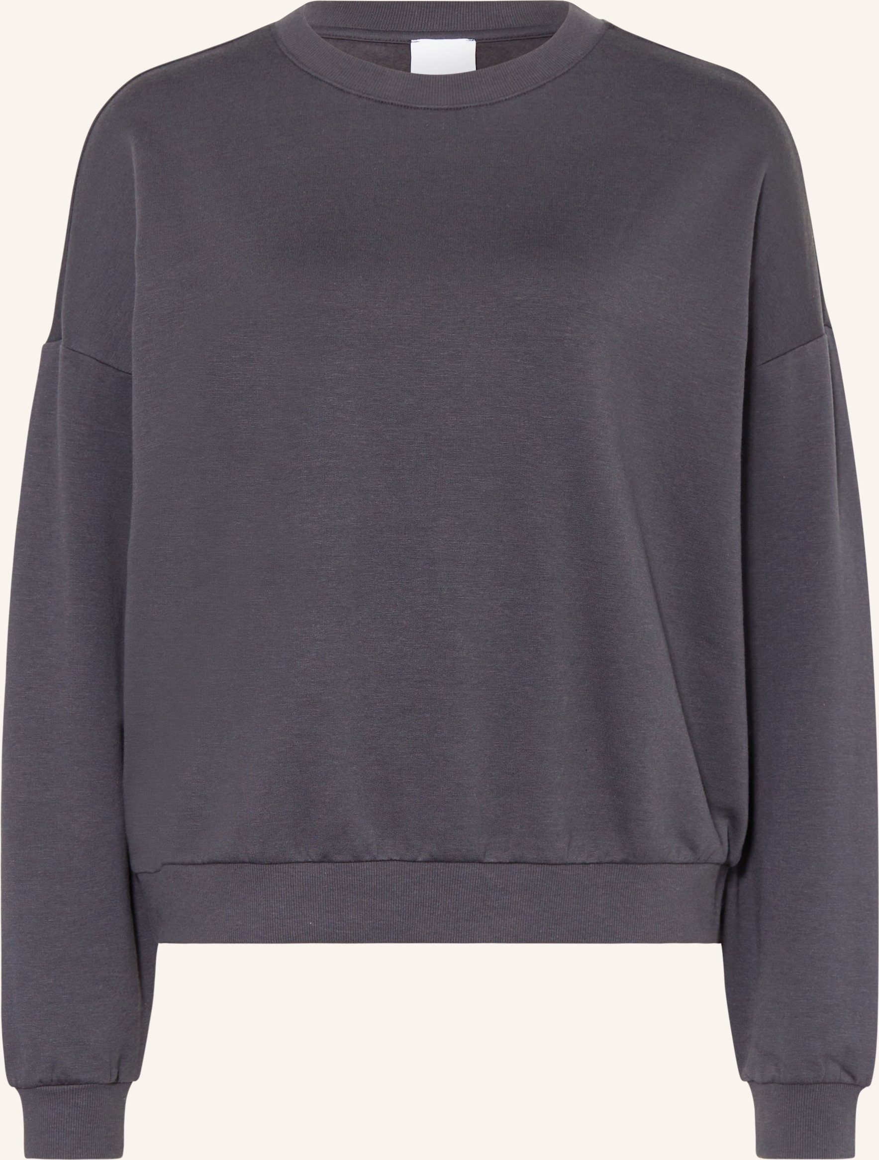 Mey Lounge-Sweatshirt Serie Rose grau