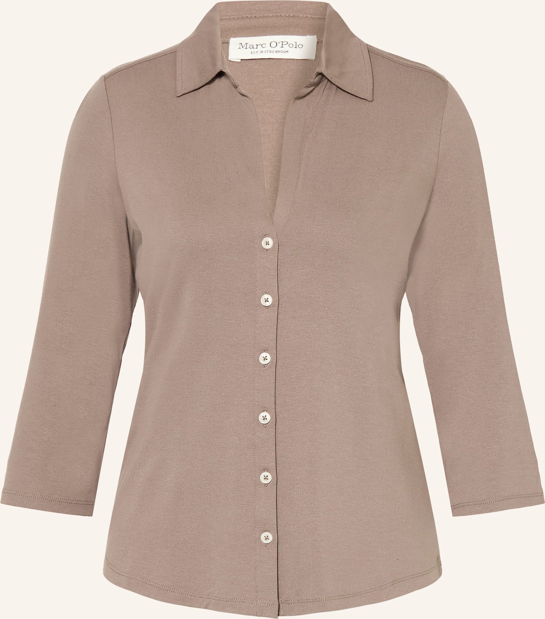 Marc O'polo Jerseybluse braun