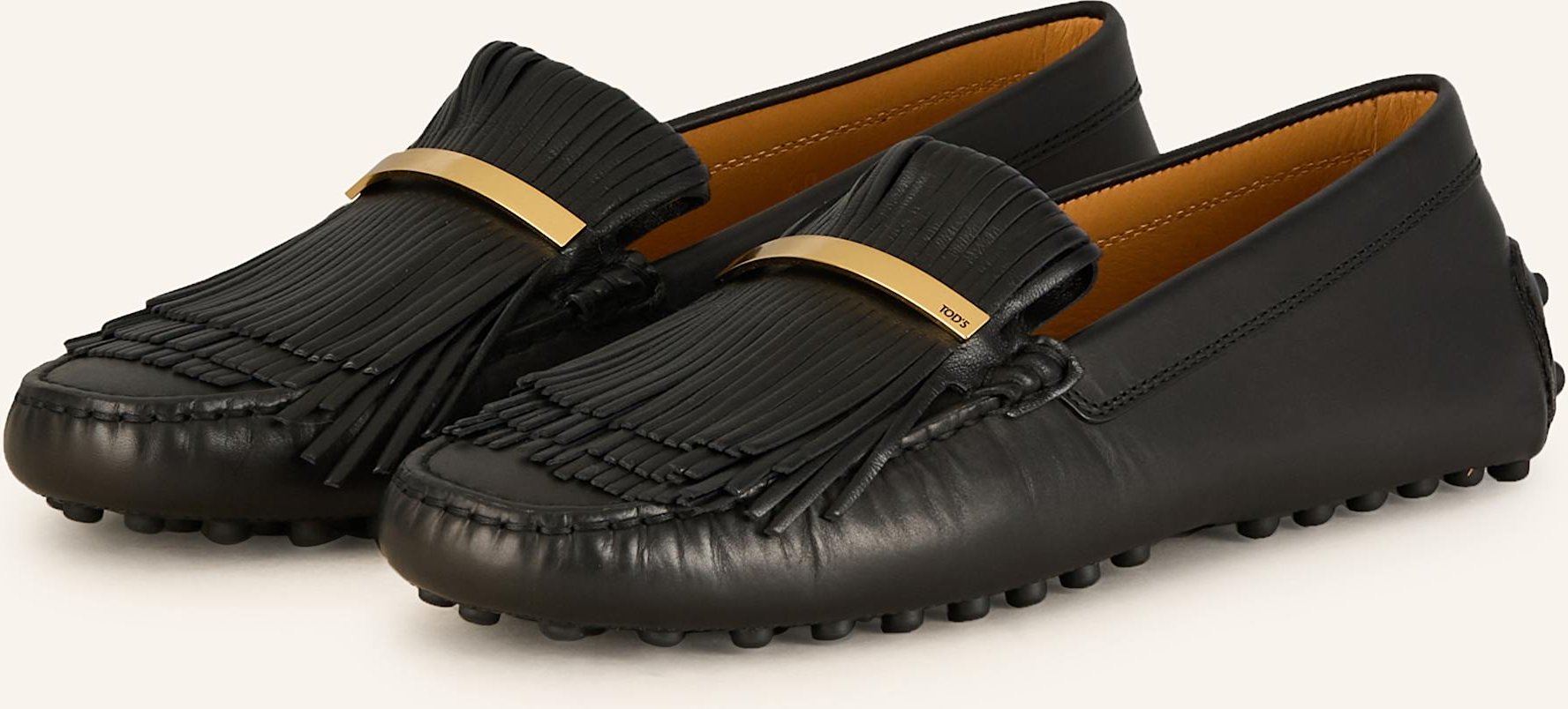 Tod's Mokassins schwarz