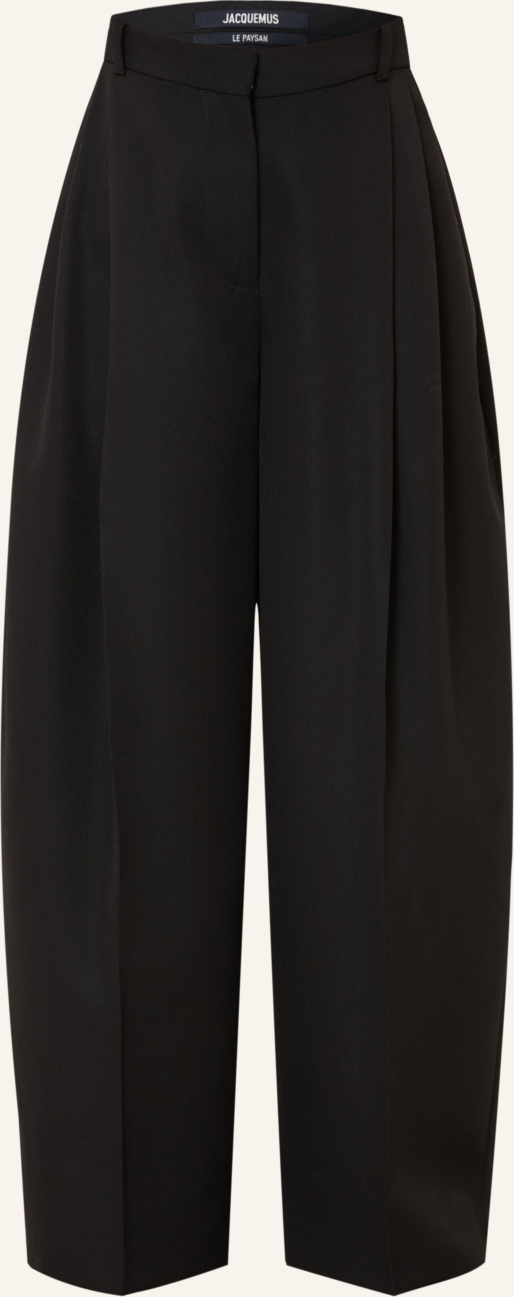 Jacquemus Marlenehose Le Pantalon D'homme schwarz