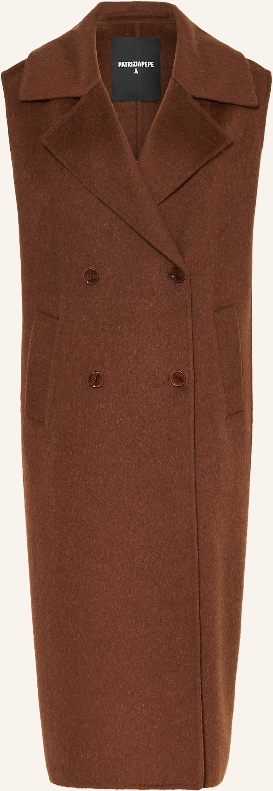 Patrizia Pepe Weste braun