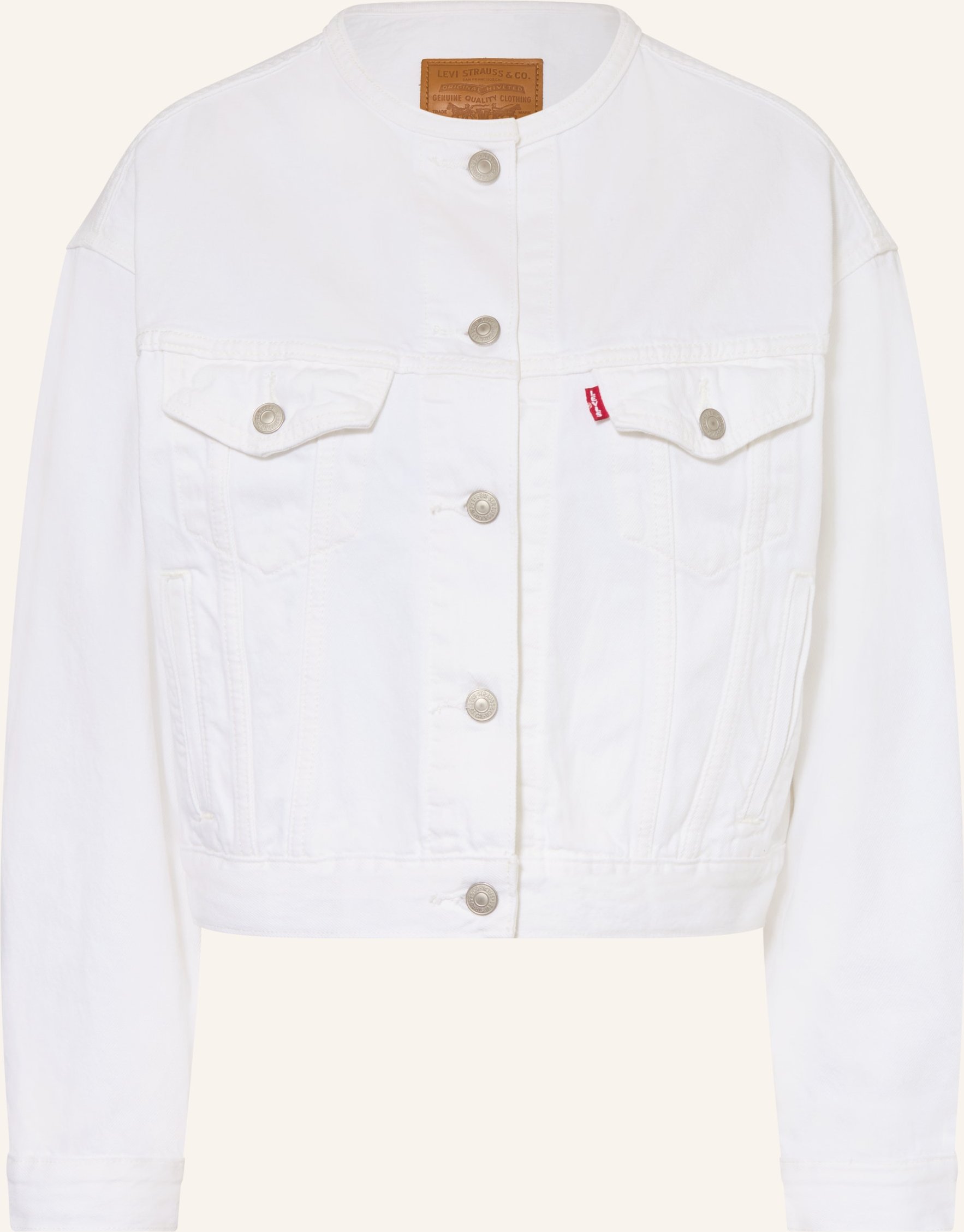 Levi's® Jeansjacke Shrunken '90s weiss