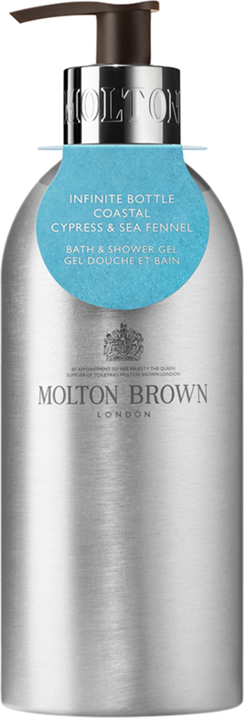 Thumbnail - Molton Brown Coastal Cypress & Sea Fennel Infinite Bottle Bath & Shower Gel 400 ml