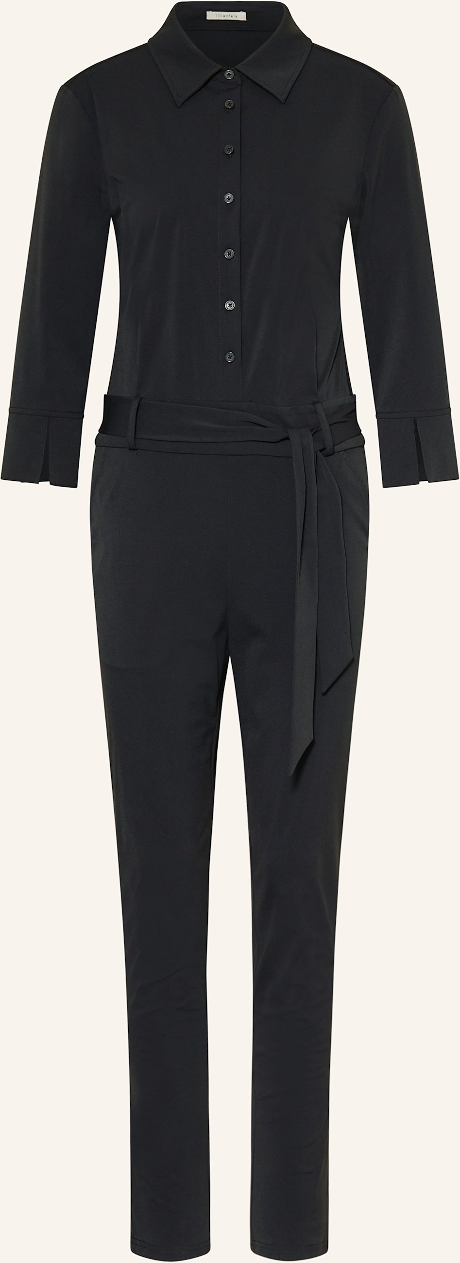 Thumbnail - Lilienfels Jumpsuit Mit 3/4-Arm schwarz