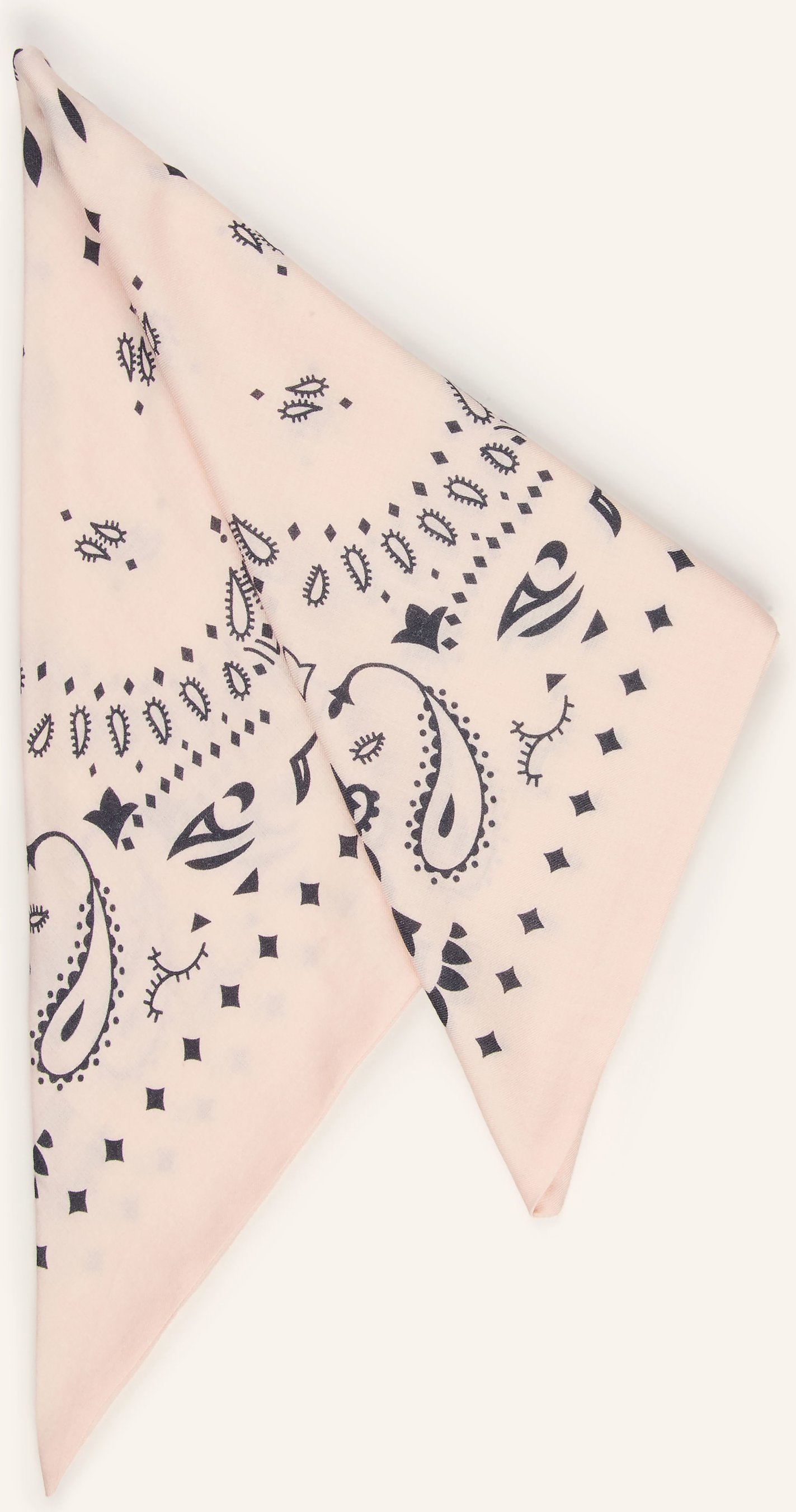 Kujten Dreieckstuch Tifa Aus Cashmere Mit Seide rosa