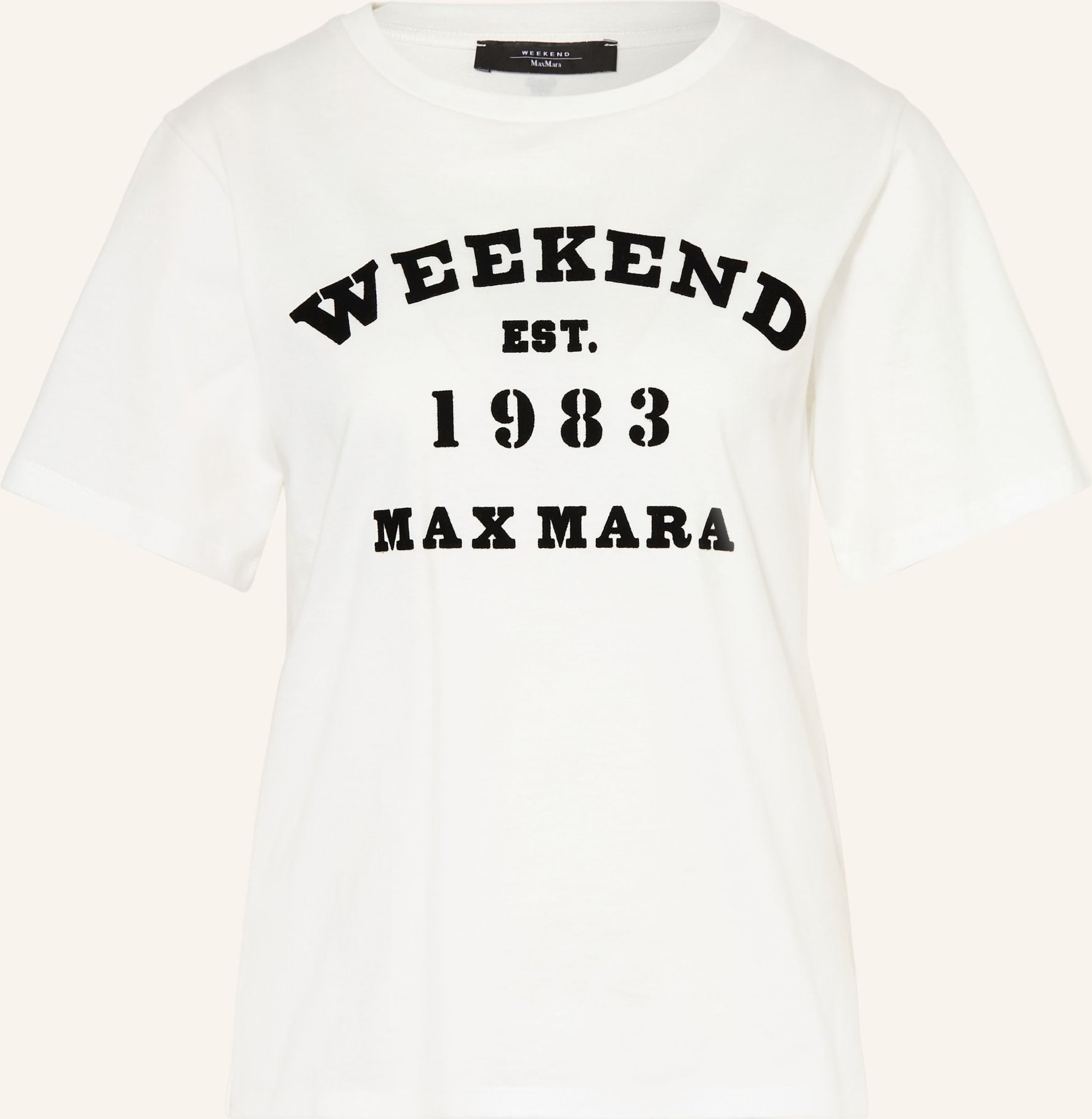 Weekend Max Mara T-Shirt Tenue weiss