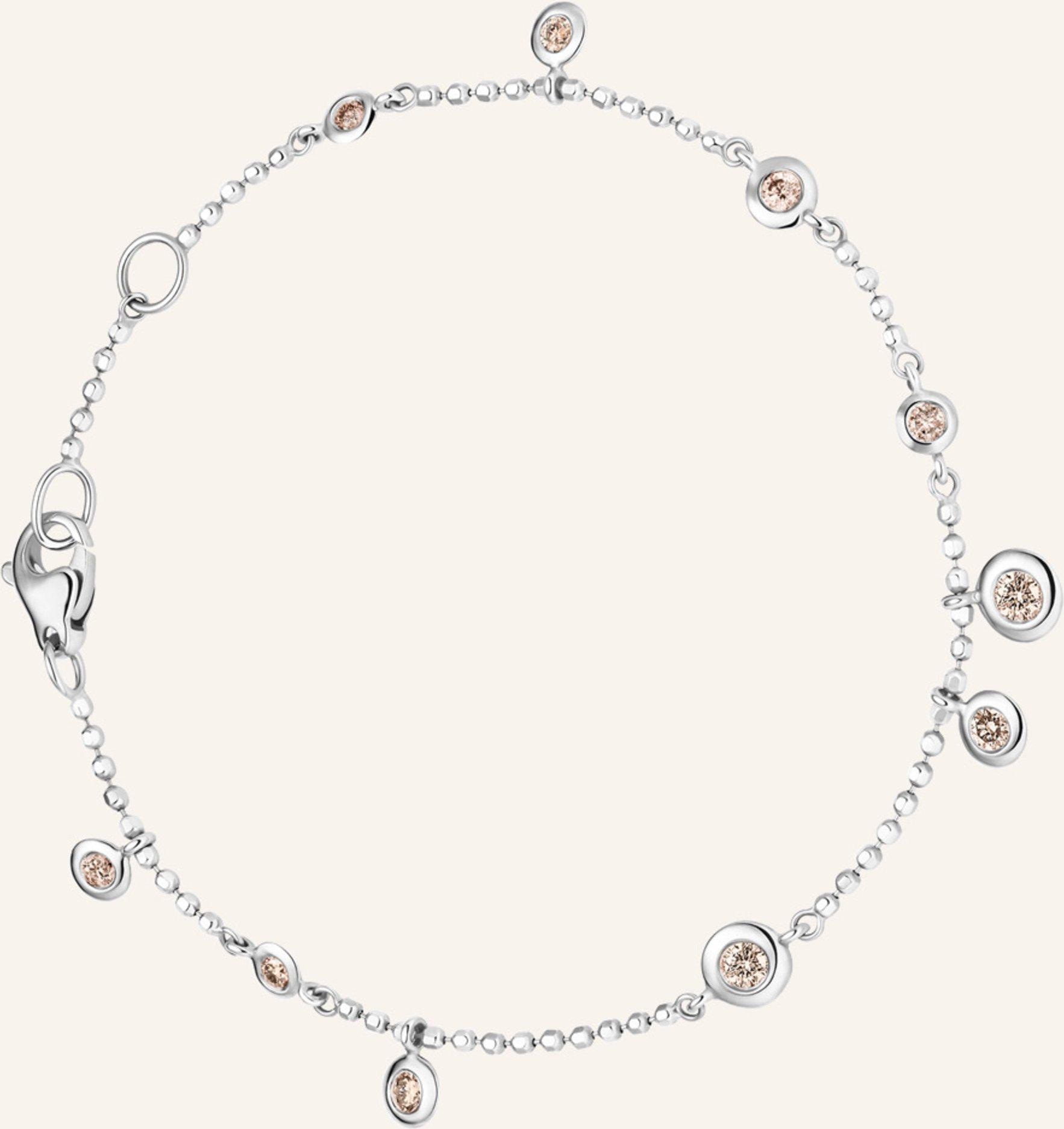 Wempe By Kim Armband Puntino silber