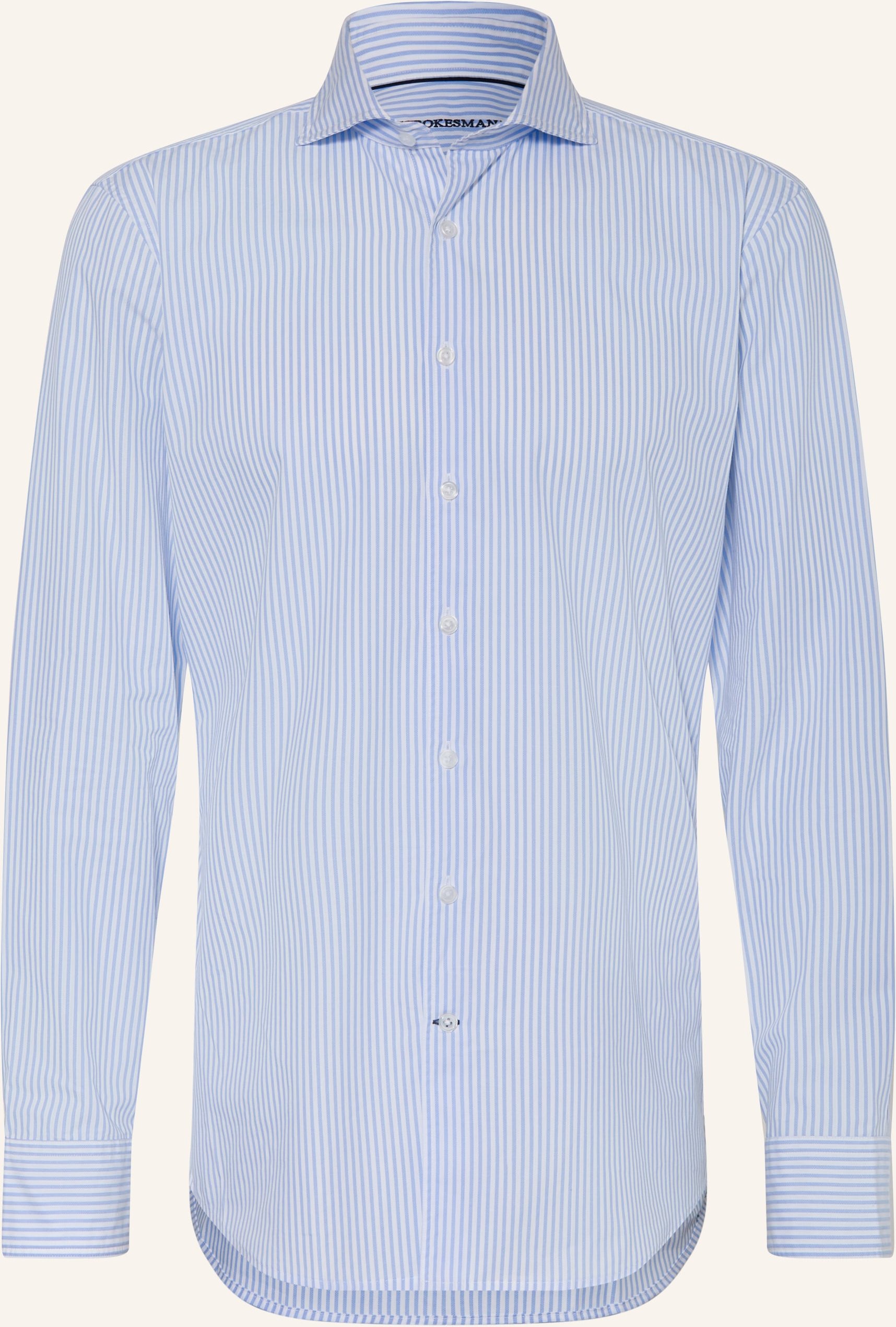Strokesman's Hemd Extra Slim Fit blau