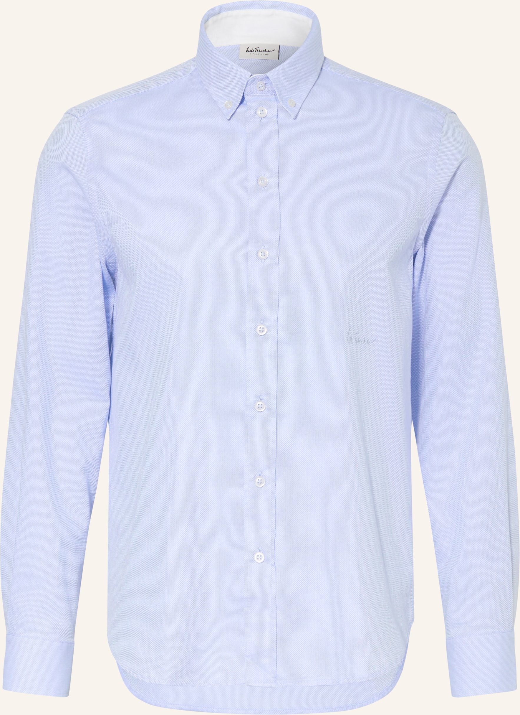 Luis Trenker Hemd Lubenzio Regular Fit blau