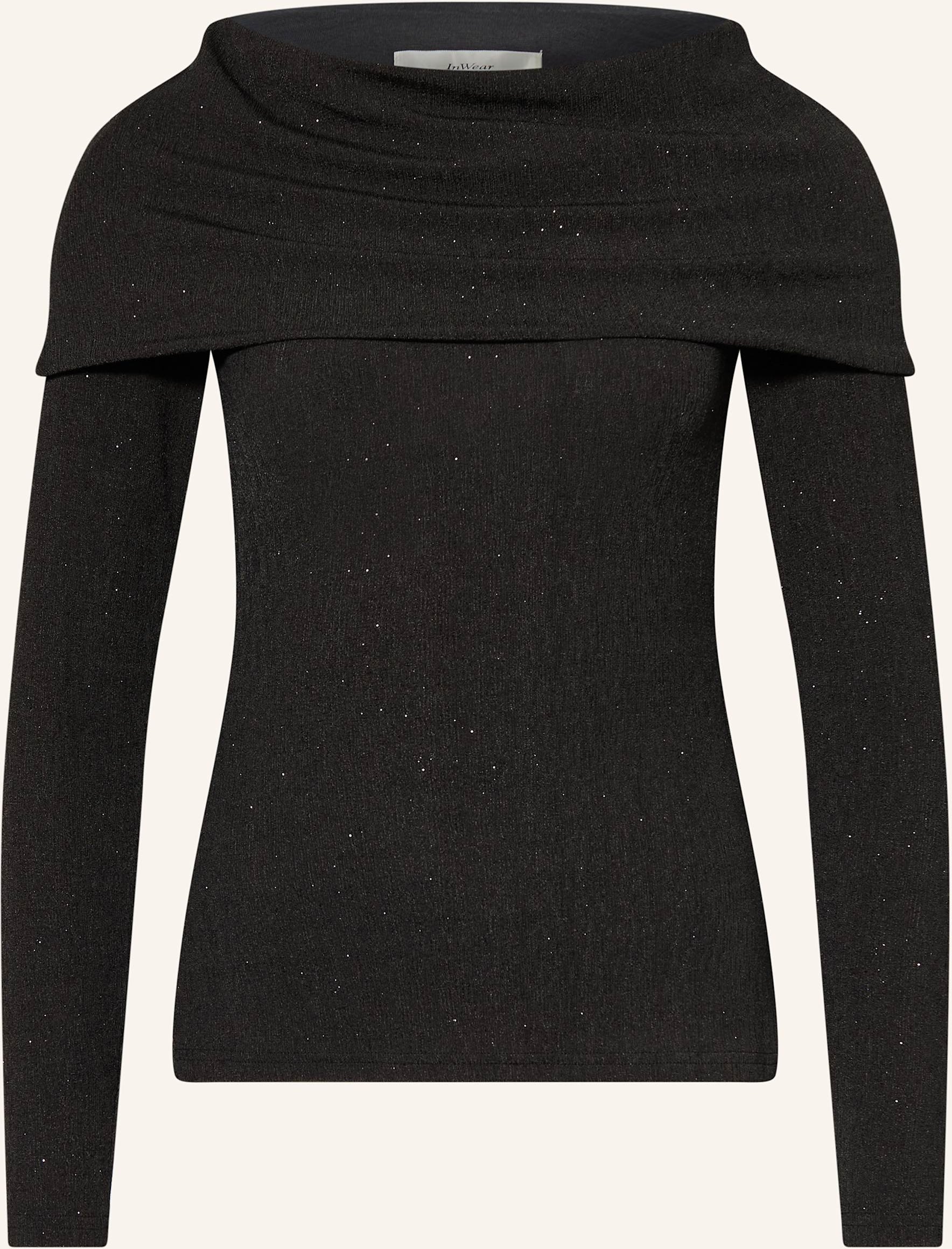 Inwear Off-Shoulder-Longsleeve Krithiw schwarz