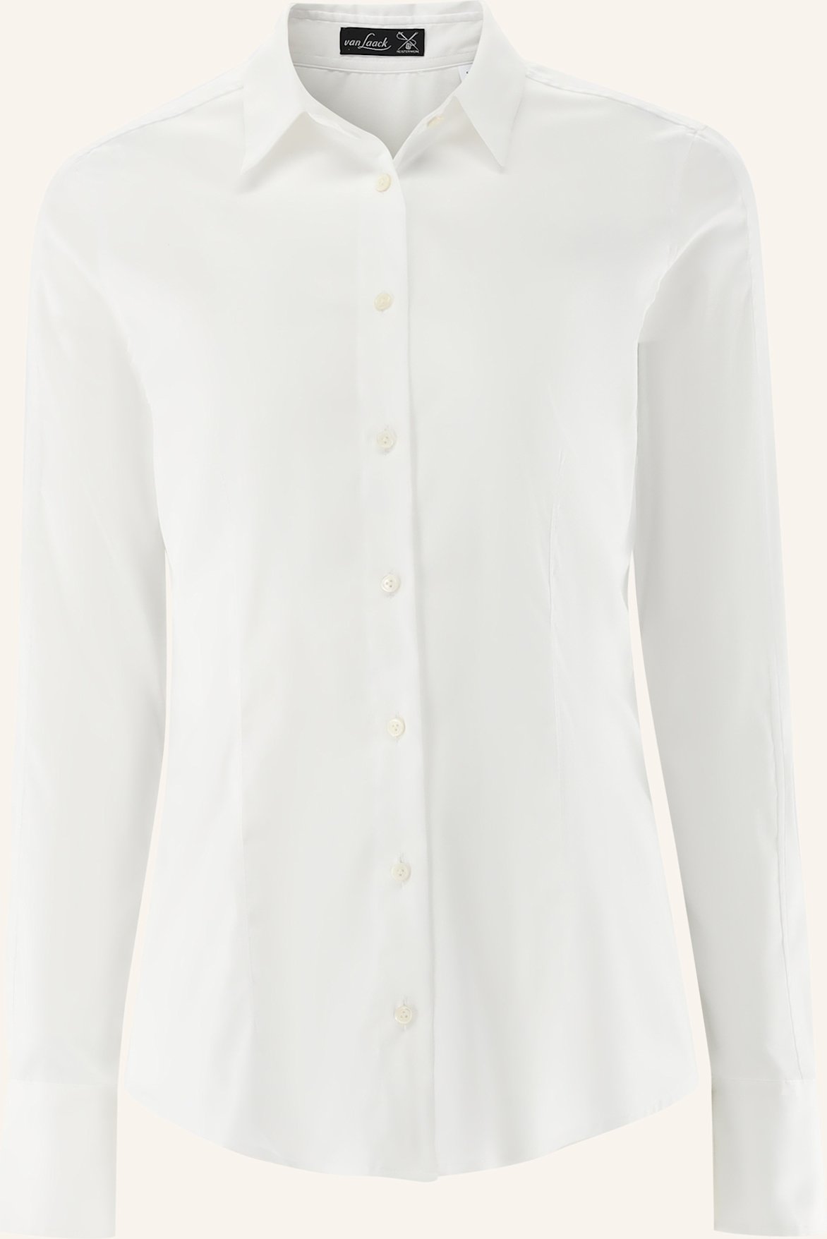 Van Laack Bluse Modern Fit weiss