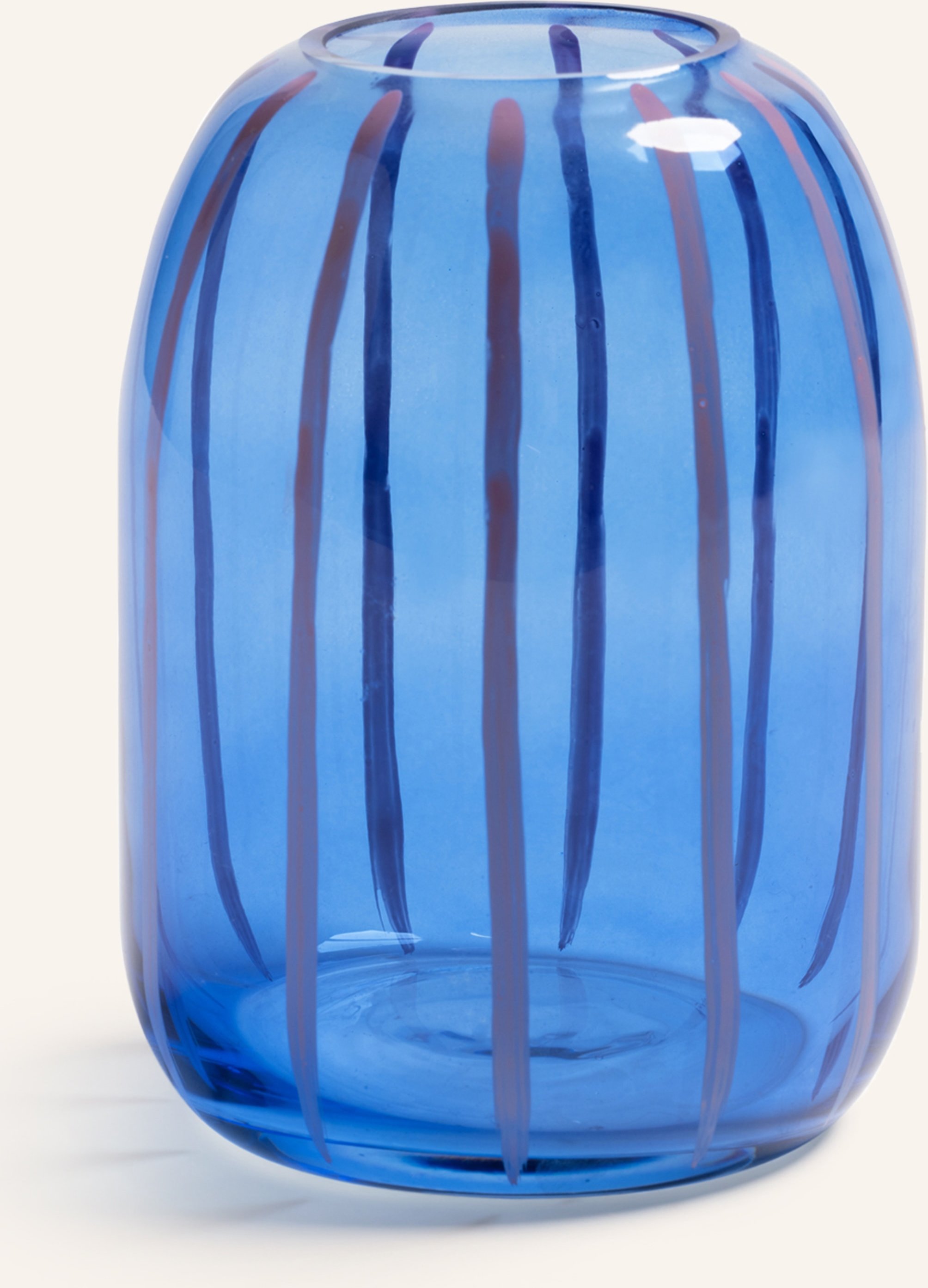 &K Amsterdam Vase Sweep blau