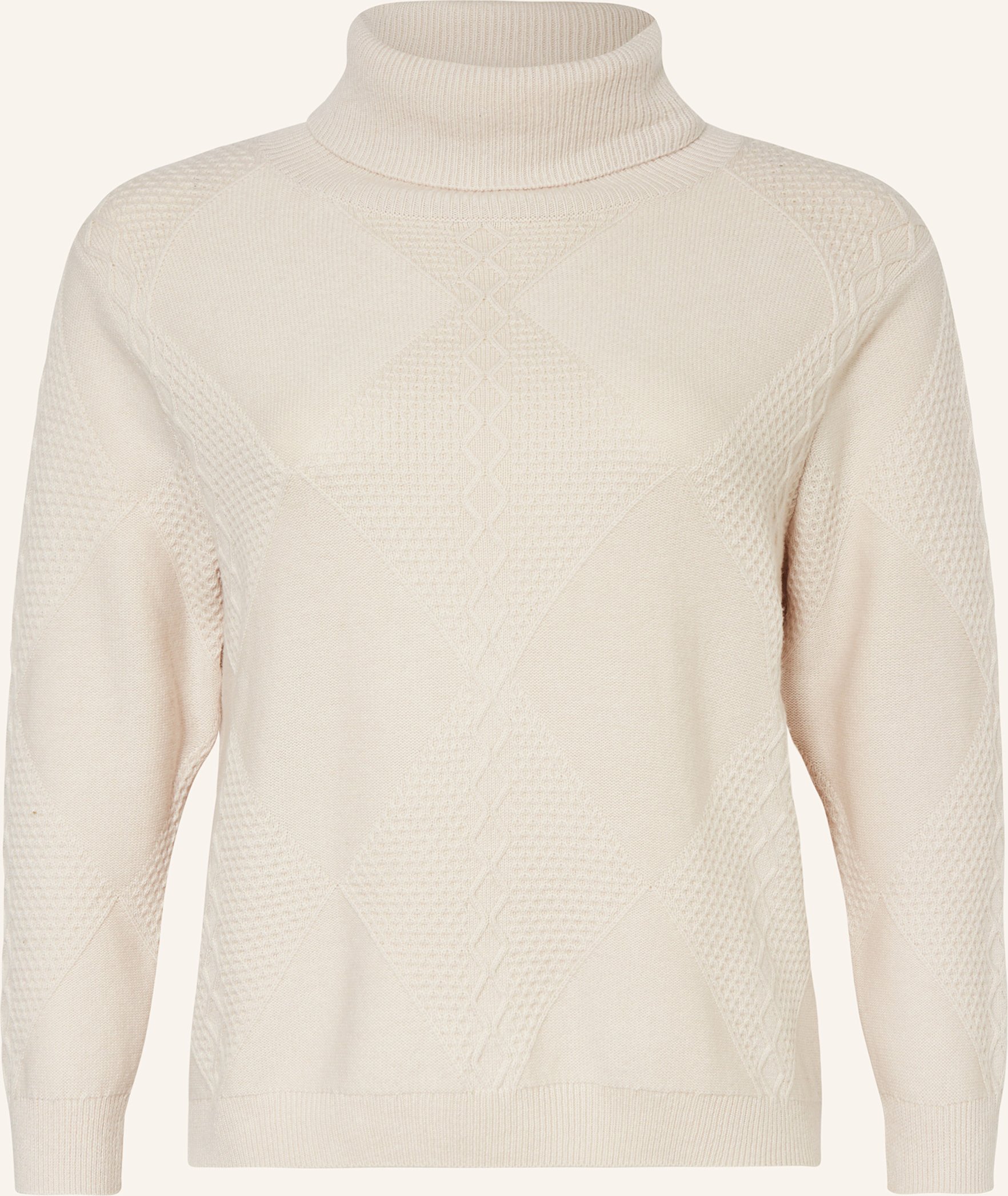 Marina Rinaldi Rollkragenpullover Teca weiss