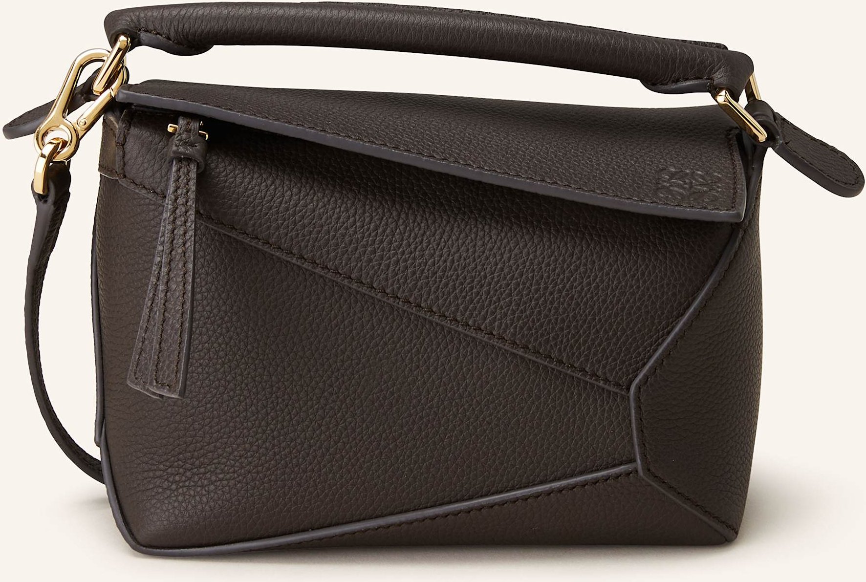 Thumbnail - Loewe Umhängetasche Puzzle Edge Mini grau