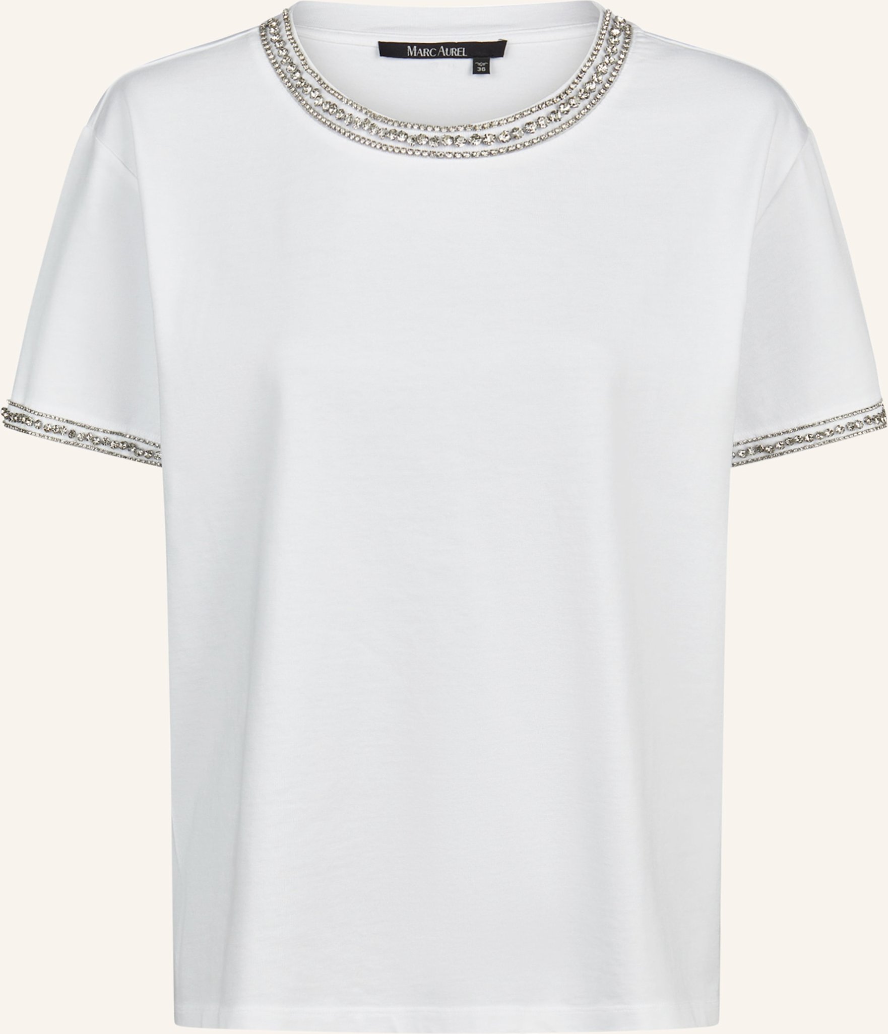 Marc Aurel Shirt weiss