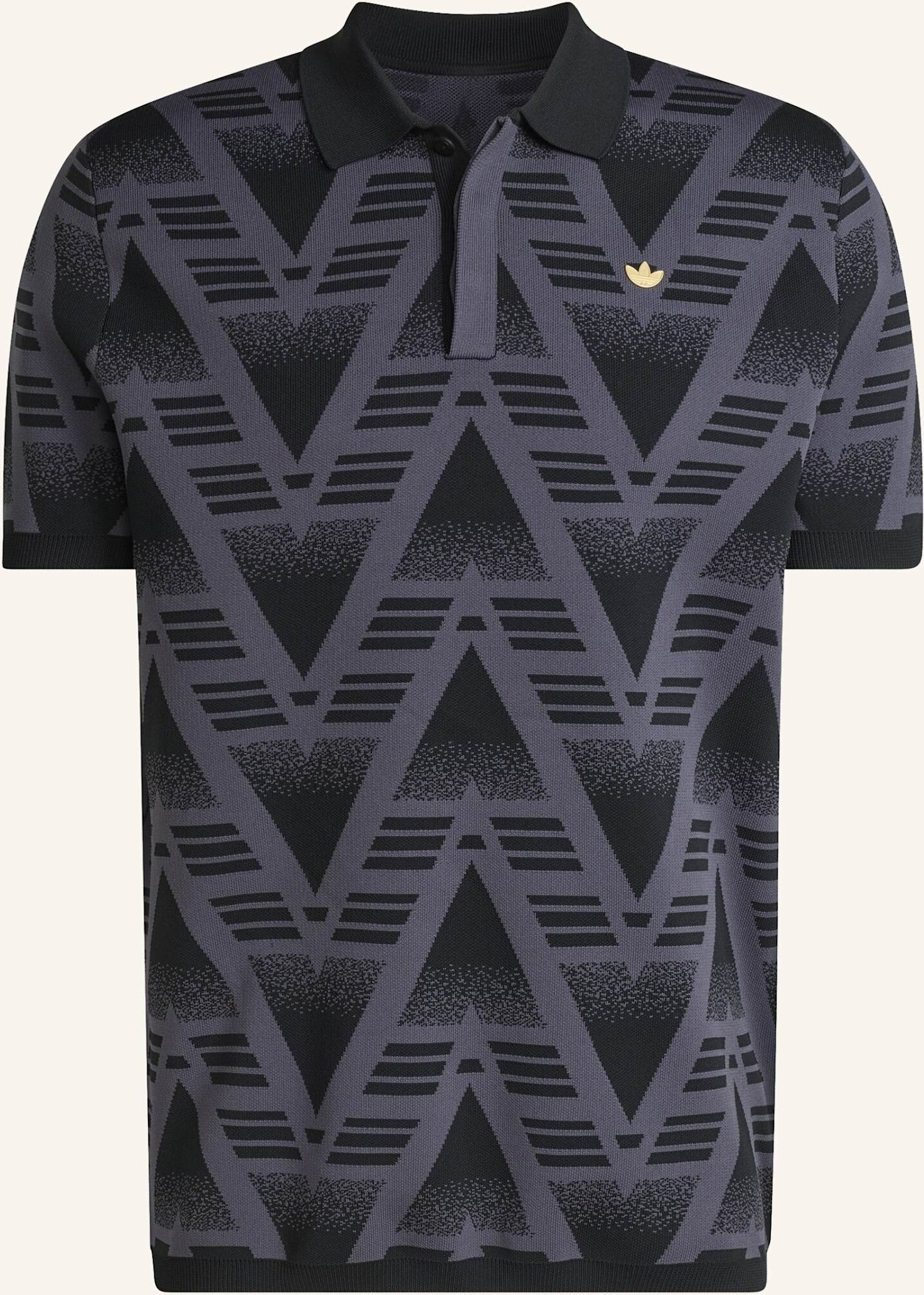 Adidas Originals Bruised Banana Fully Fashion Knit-Poloshirt schwarz