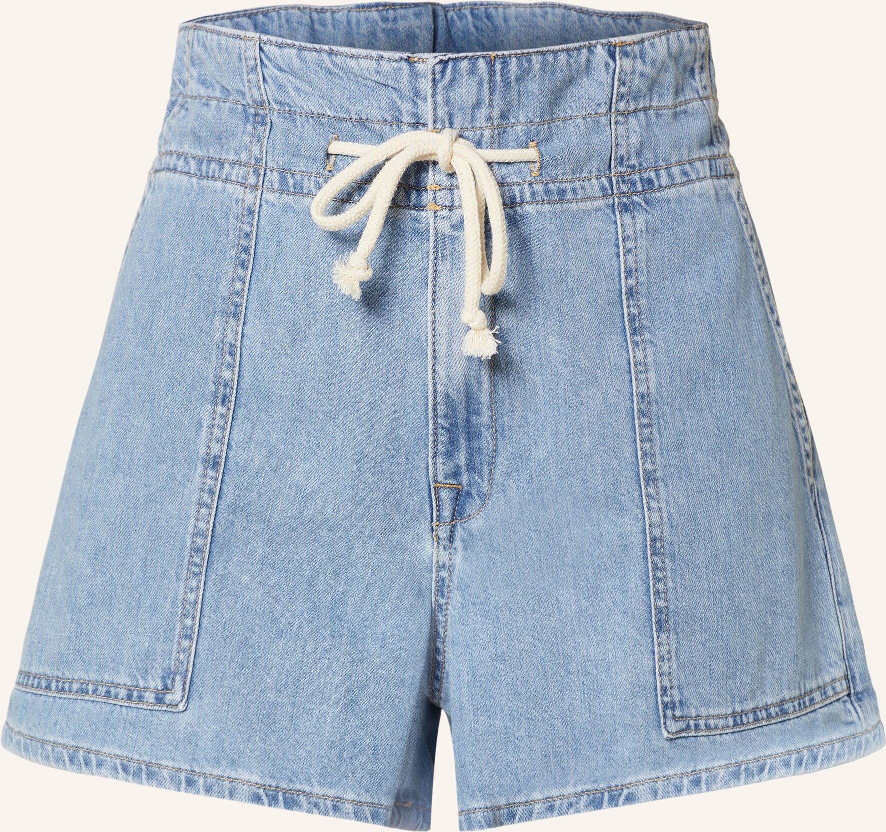 Thumbnail - Ba&Sh Jeansshorts Mabo blau