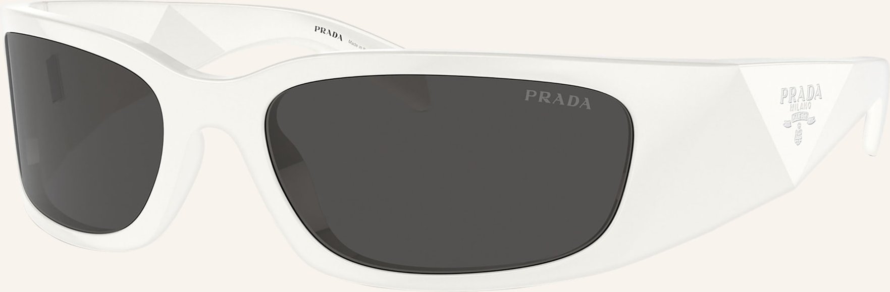 Prada Sonnenbrille pra14s weiss
