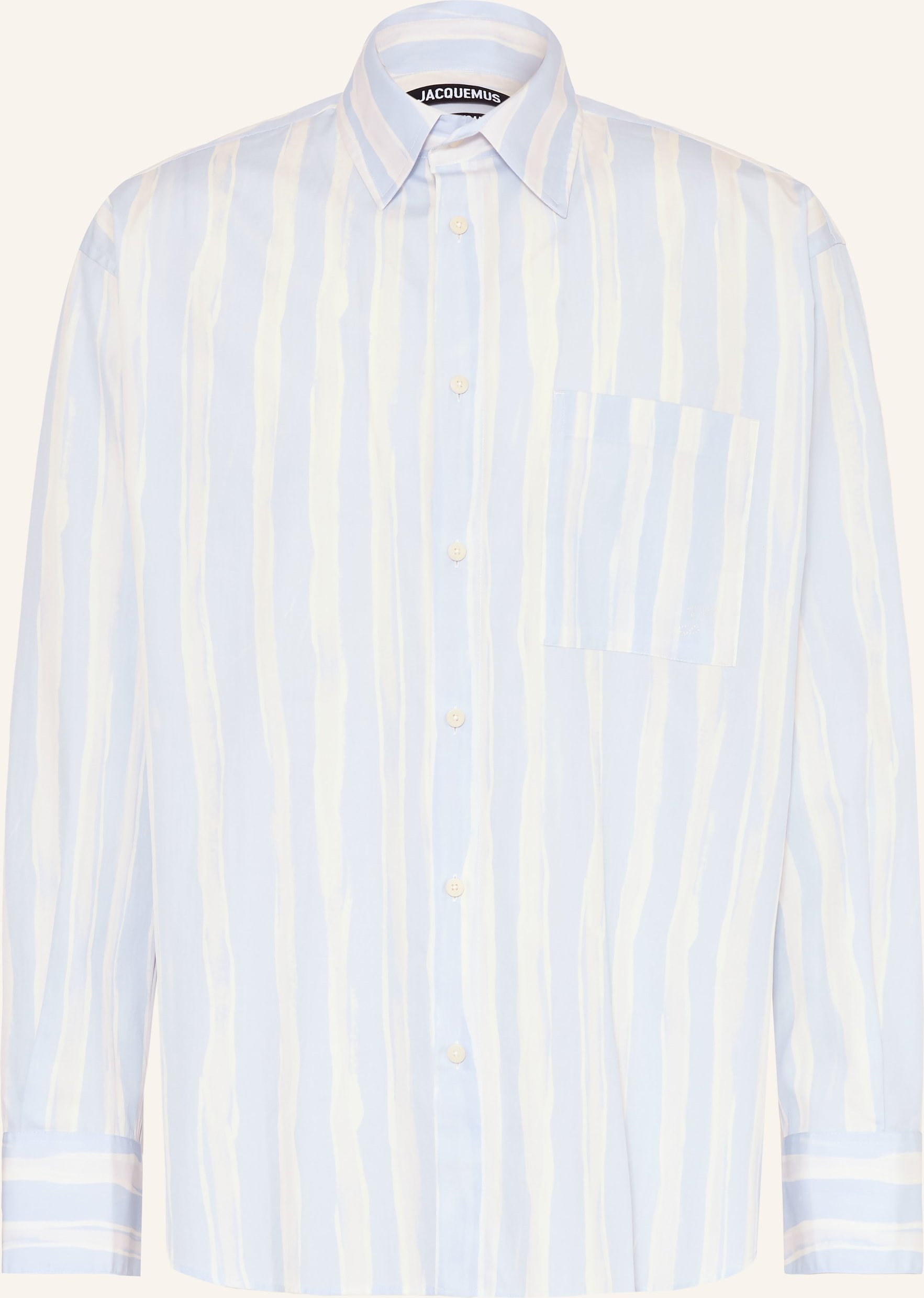 Jacquemus Hemd Le Paysan Comfort Fit blau