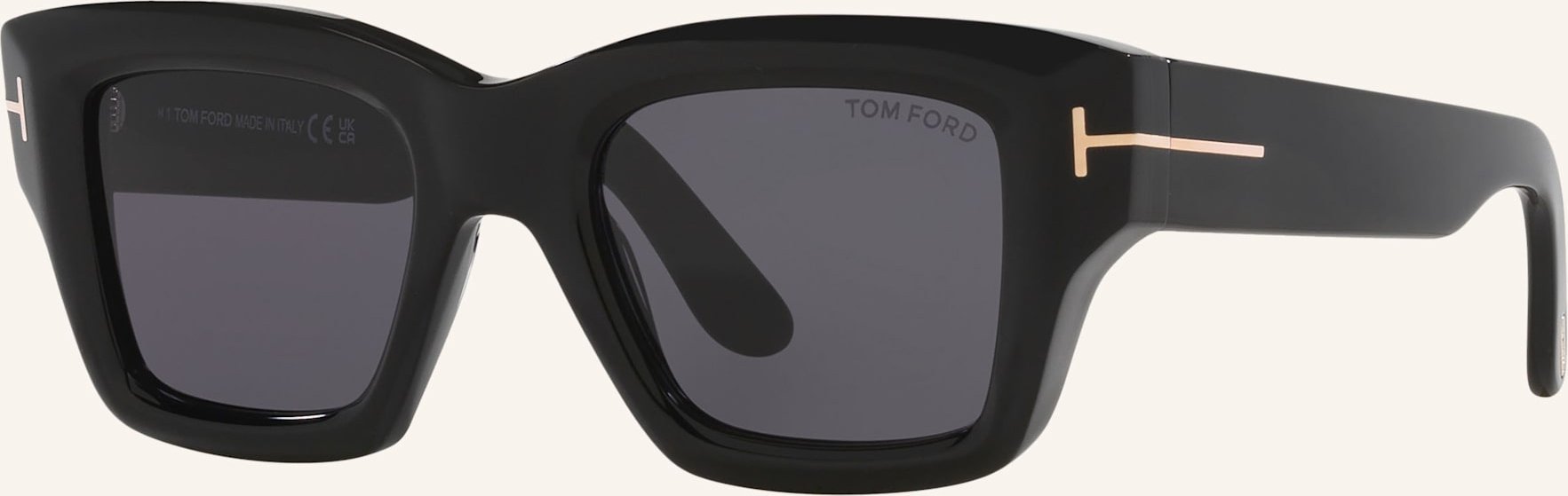 Tom Ford Sonnenbrille tr001877 Ilias schwarz