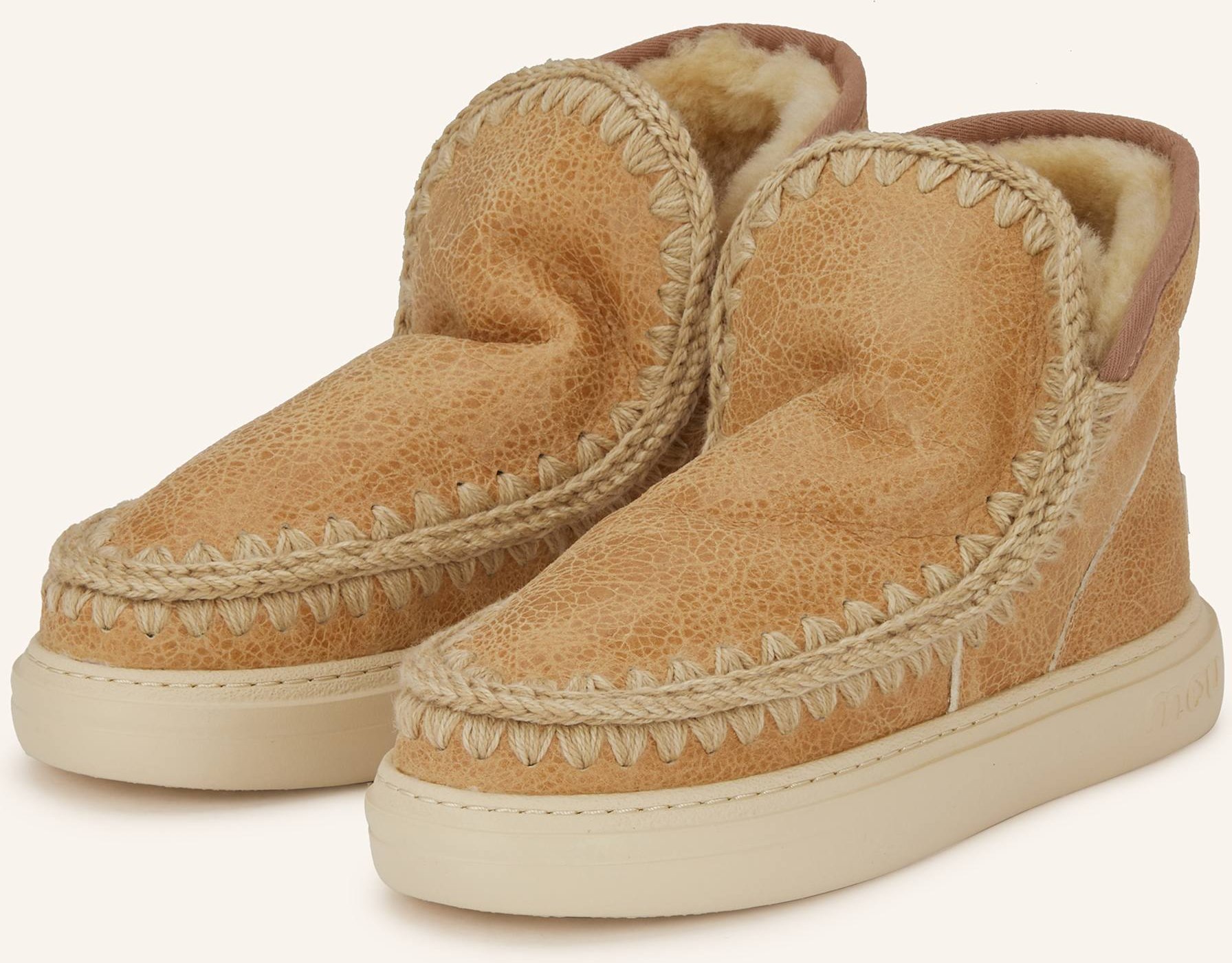 Mou Boots Eskimo Sneaker Bold Speacial Leather beige